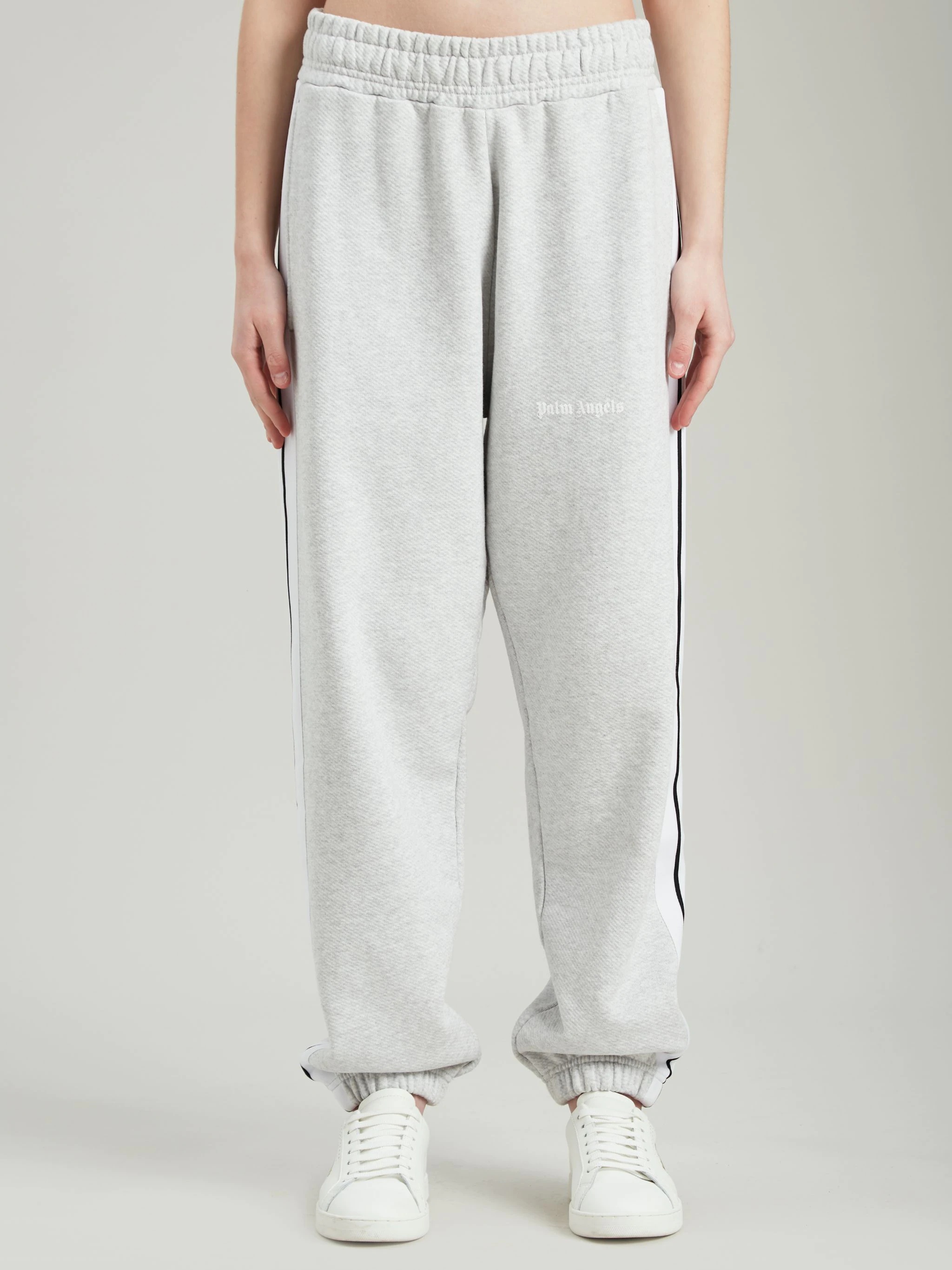 GREY TRACK SWEATPANTS - 3