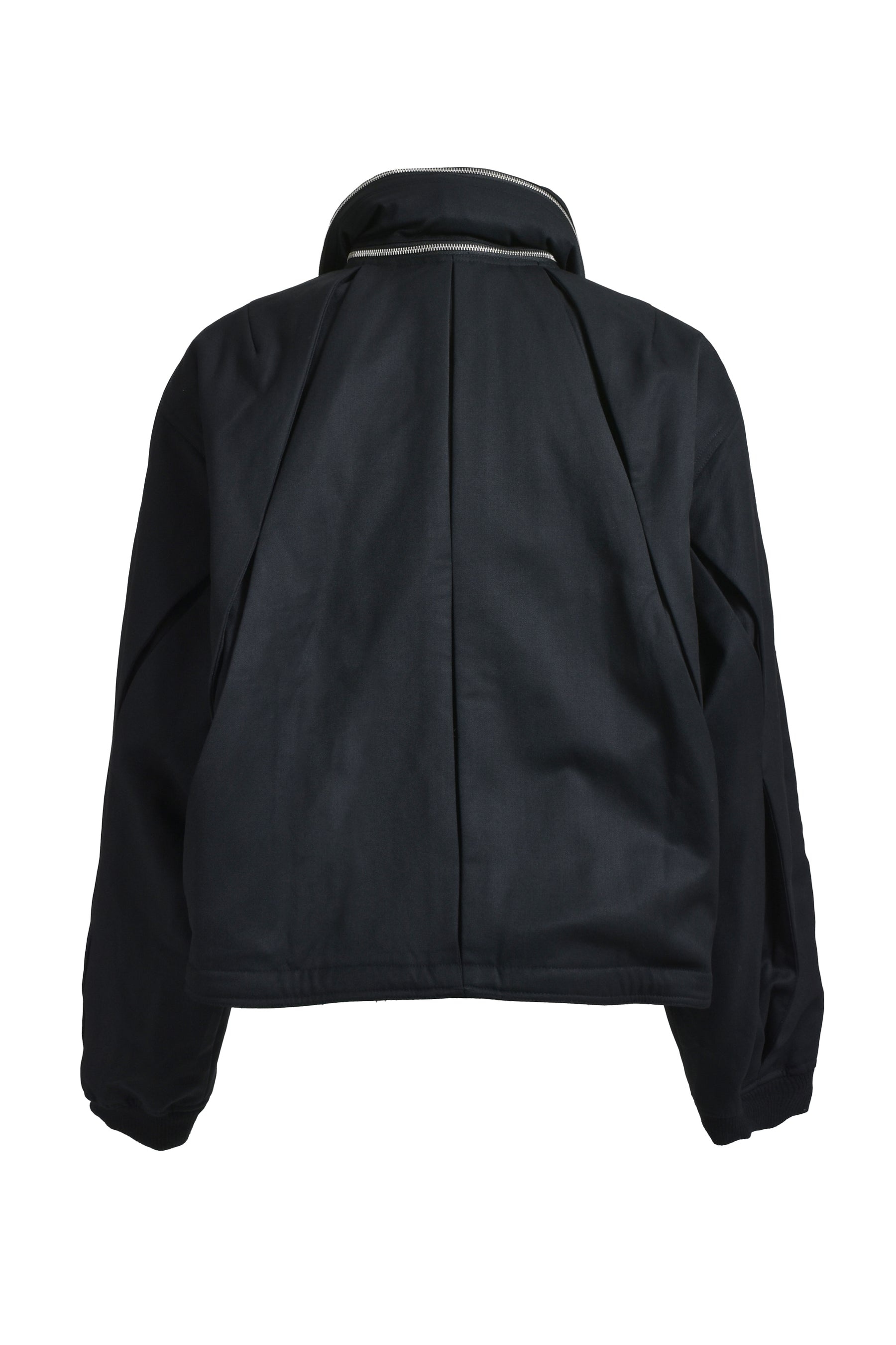 REIA HOODED PARACHUTE JACKET / BLK - 12