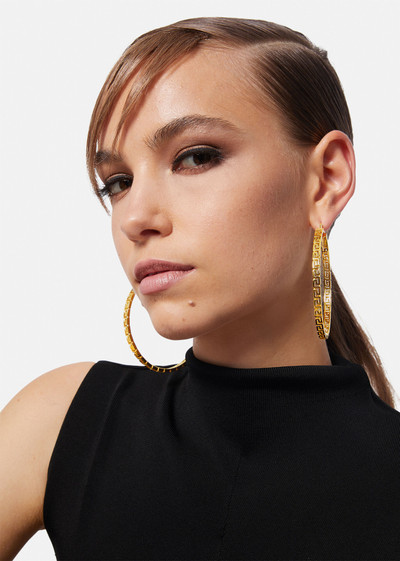 VERSACE Greca Hoop Earrings outlook