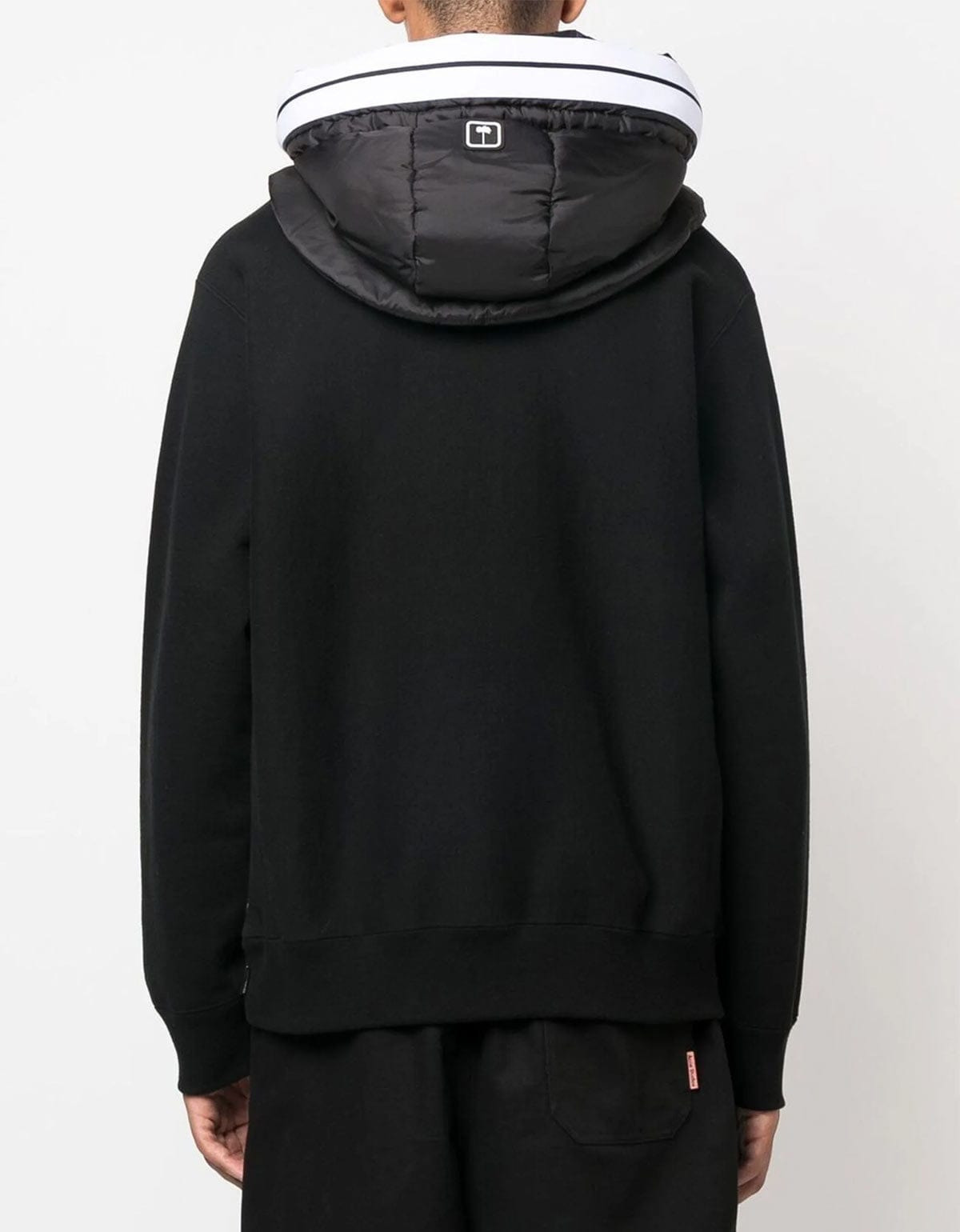 Palm Angels Black Venice Hooded Neckwarmer - 4