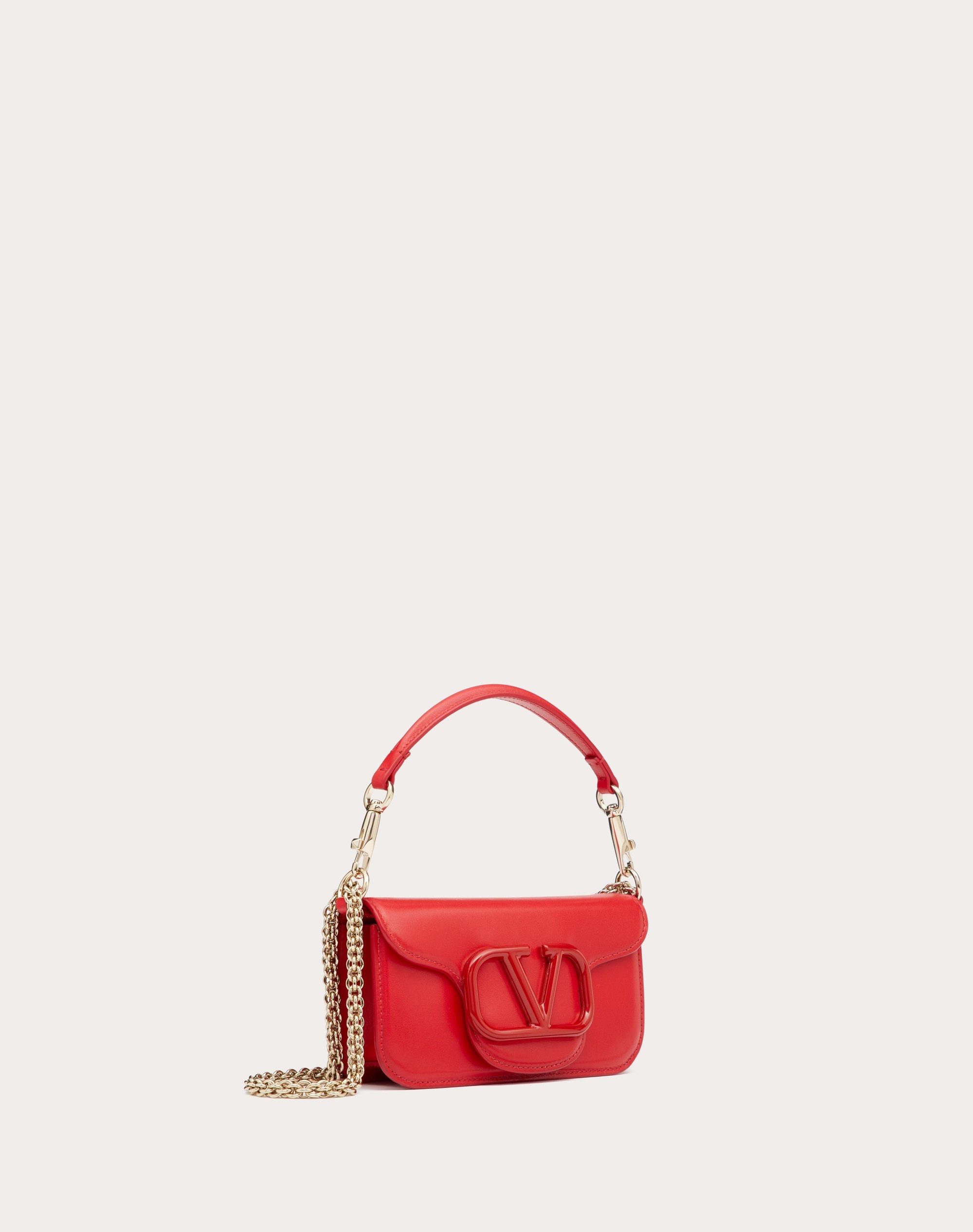 VALENTINO GARAVANI LOCÒ CALFSKIN SHOULDER BAG - 2