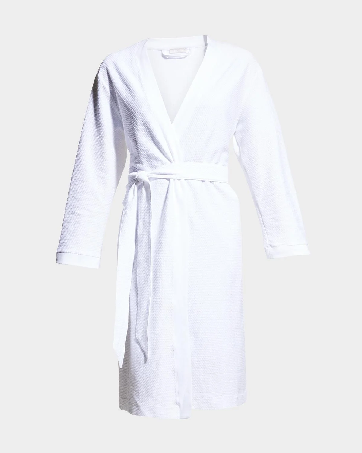 Cotton Waffle Robe - 1