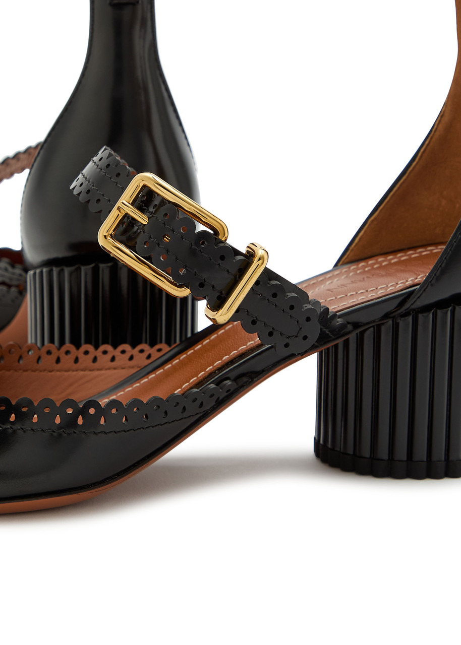 Zimmermann Eddie 55 Glossed Leather Mary Jane Pumps - 4