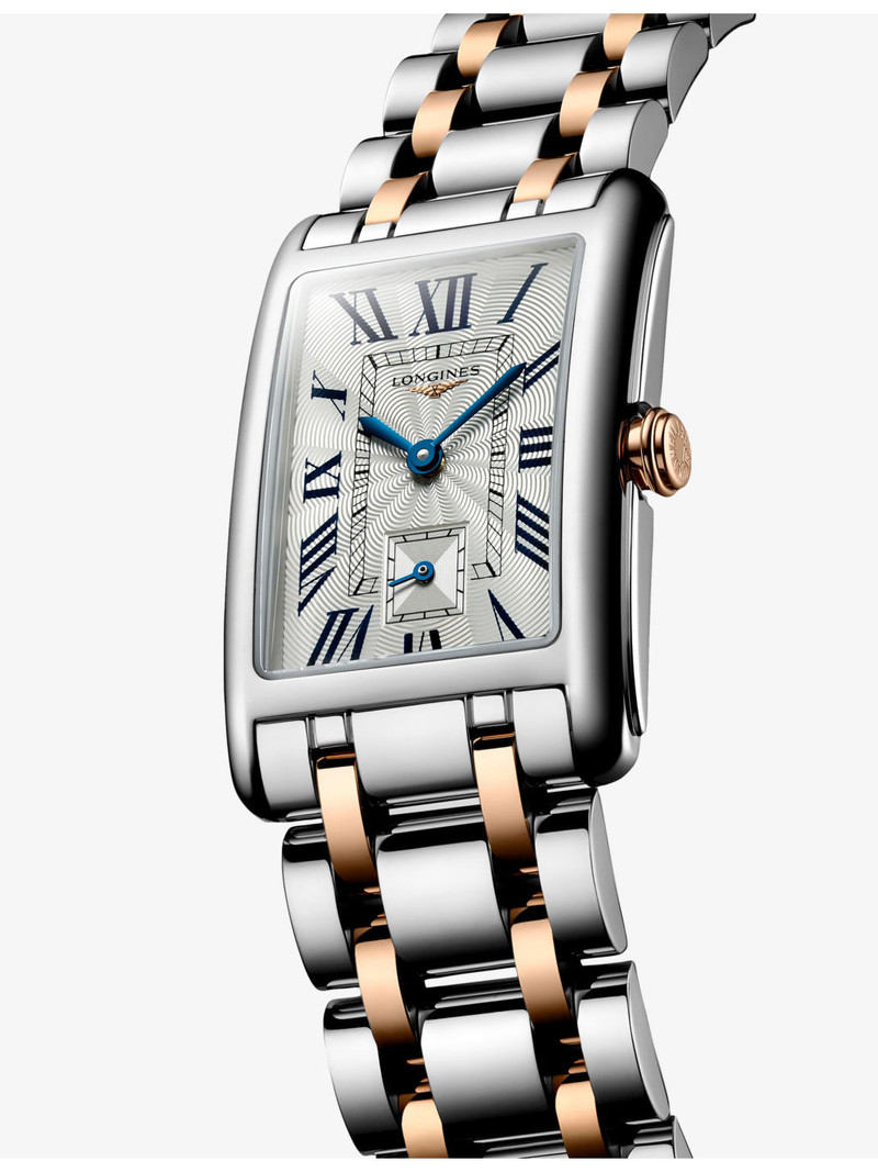 Longines L5.512.5.71.7 Longines DolceVita Stainless-Steel and 18ct Pink-Gold Quartz Watch outlook