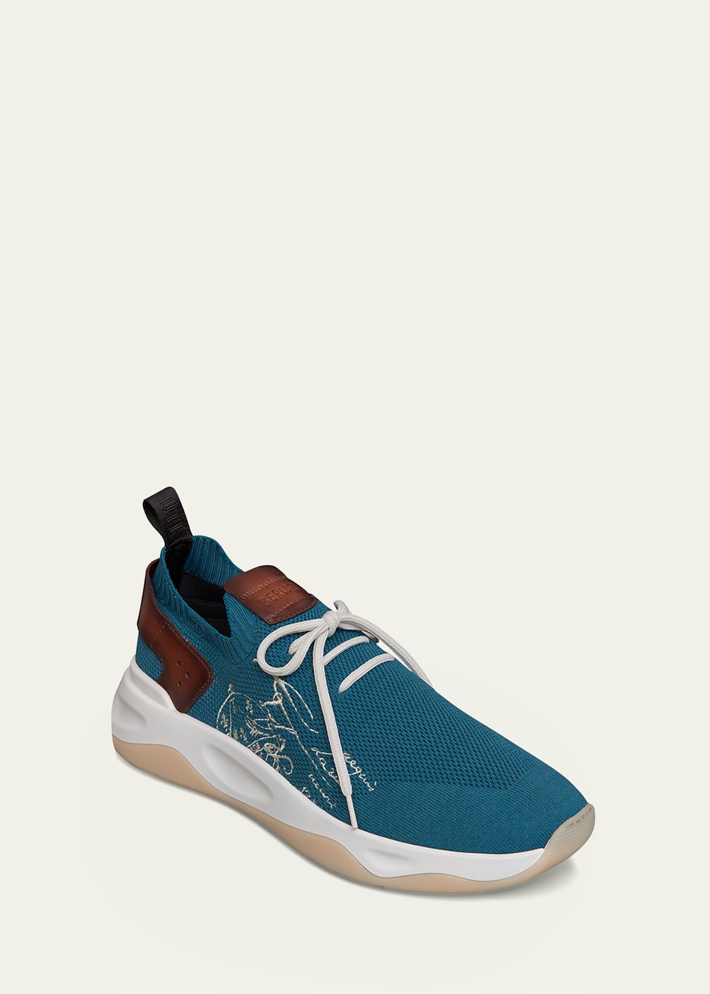 Men's Shadow Knit Scritto Runner Sneakers - 5