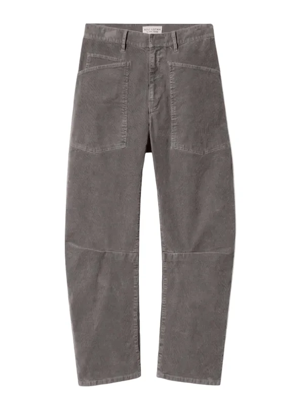 Shon Corduroy Pant in Sage Grey - 1