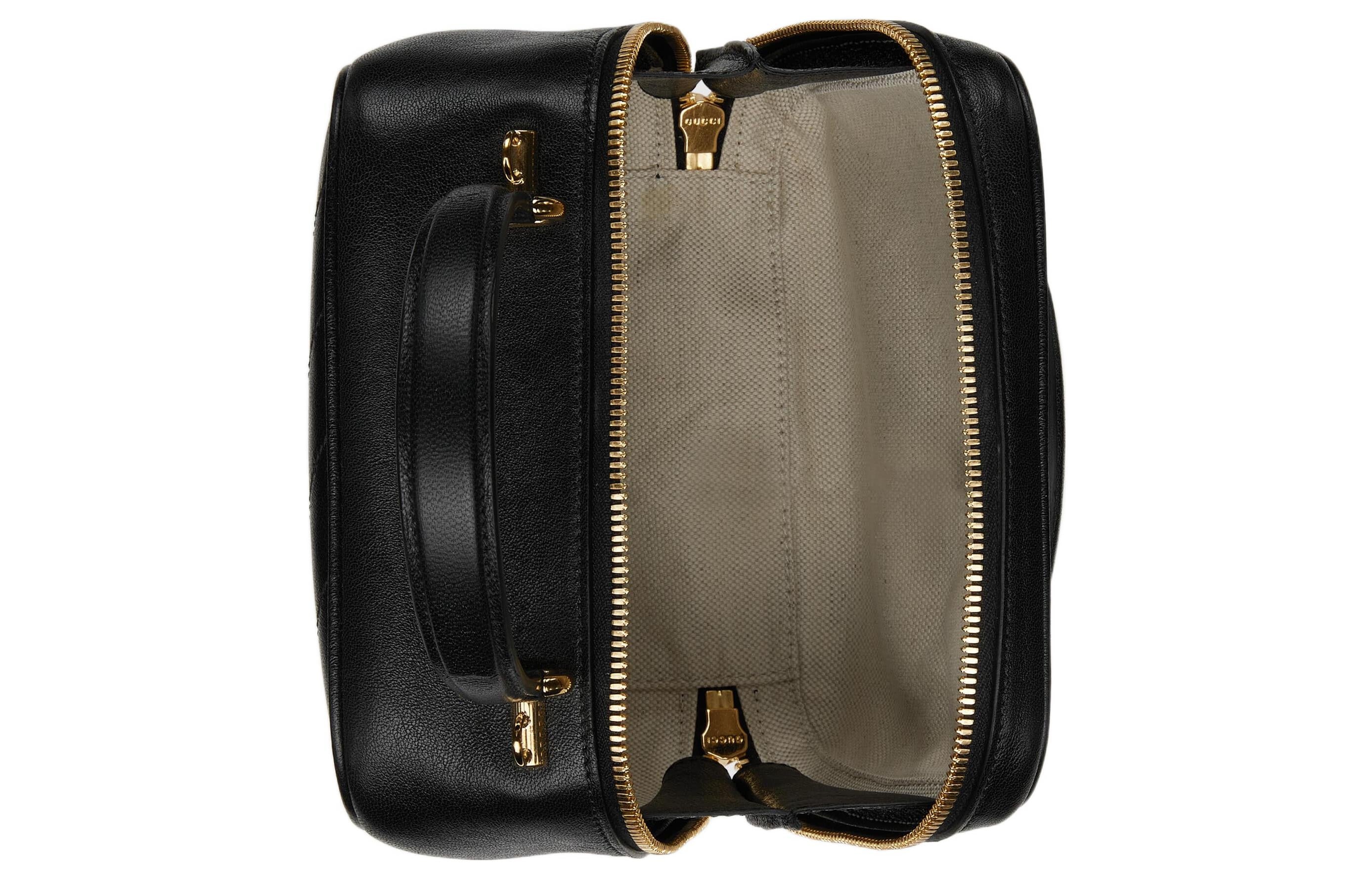 (WMNS) Gucci Blondie Top Handle Bag 'Black' 744434-1IV0G-1000 - 6