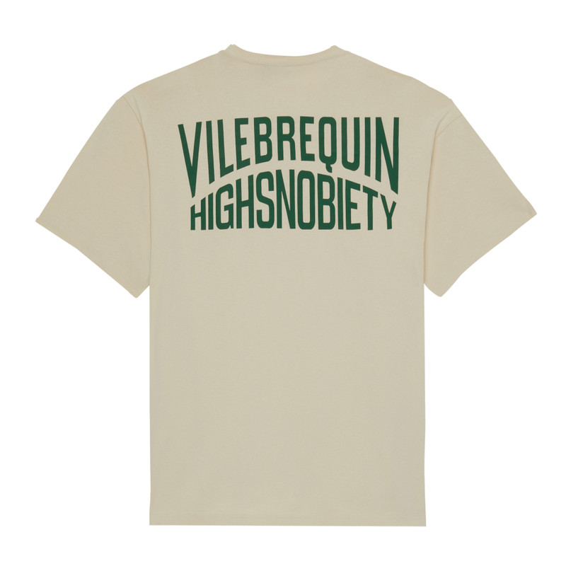 Men Cotton T-shirt Solid - Vilebrequin x Highsnobiety 2