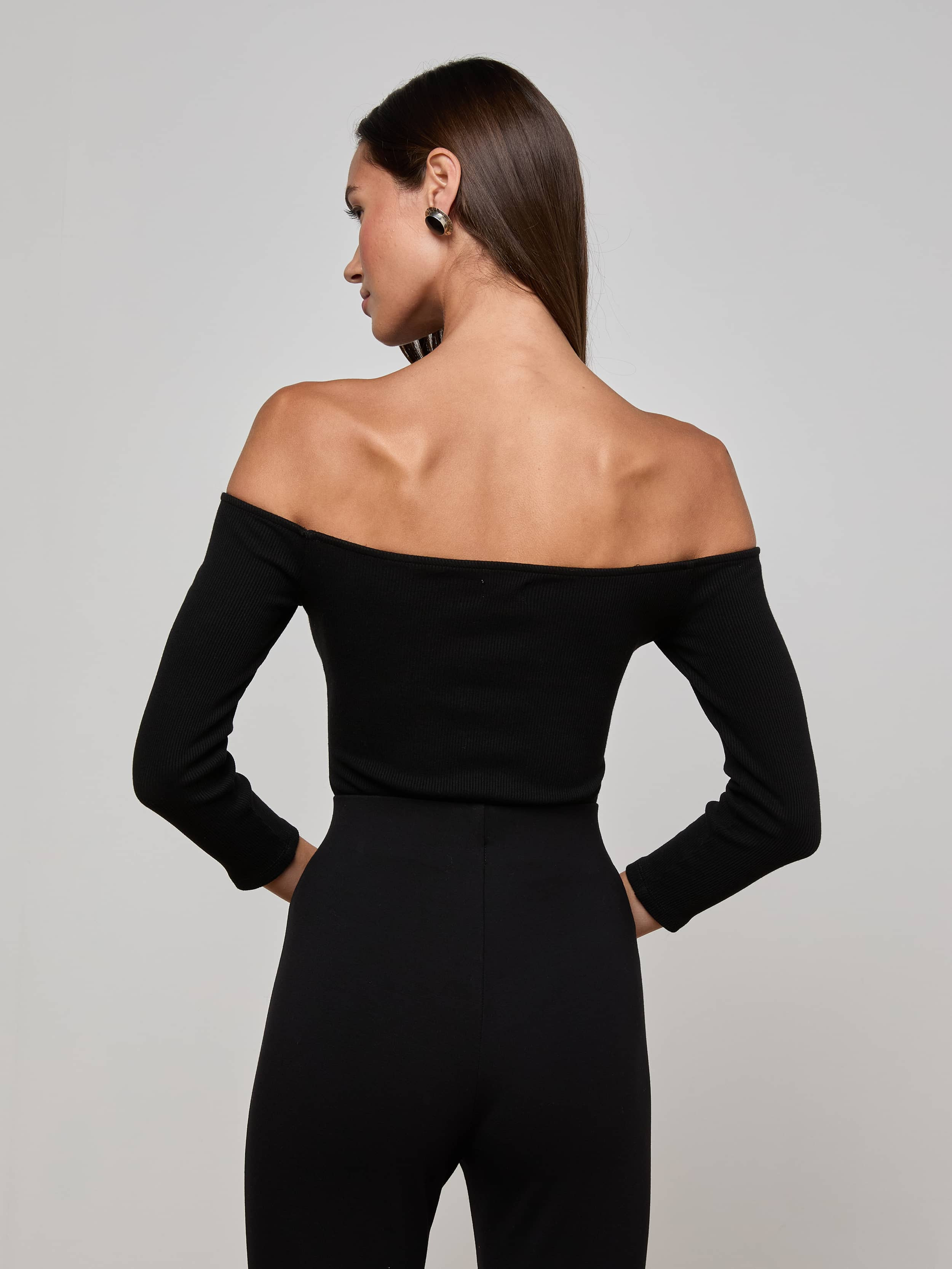 Evelyn Off-The-Shoulder Bodysuit - 5