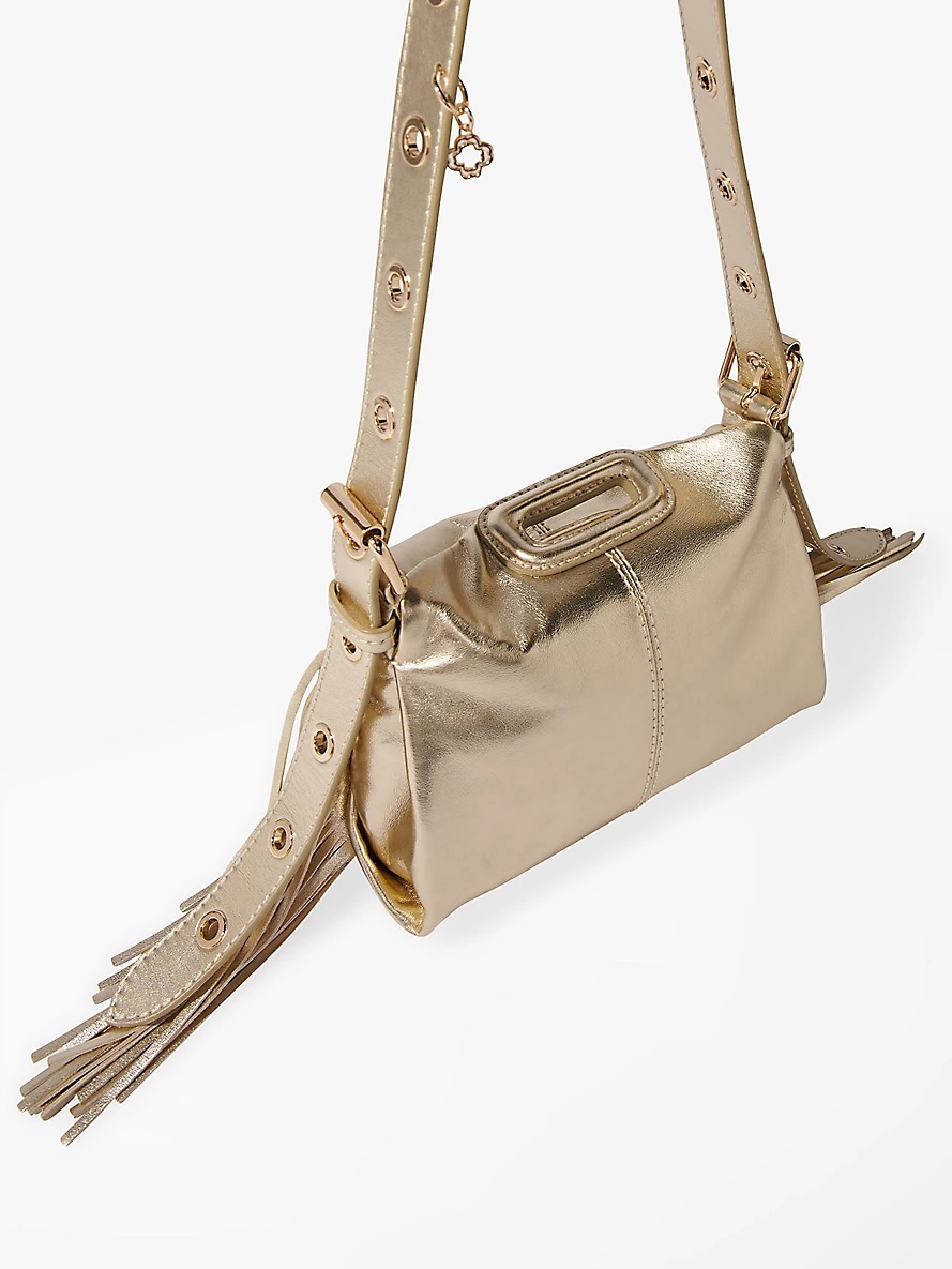 Miss M Mini metallic-leather shoulder bag - 2