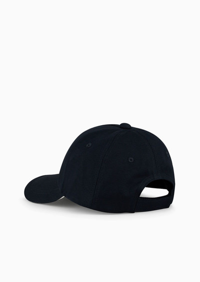 EMPORIO ARMANI Eagle-print baseball cap outlook