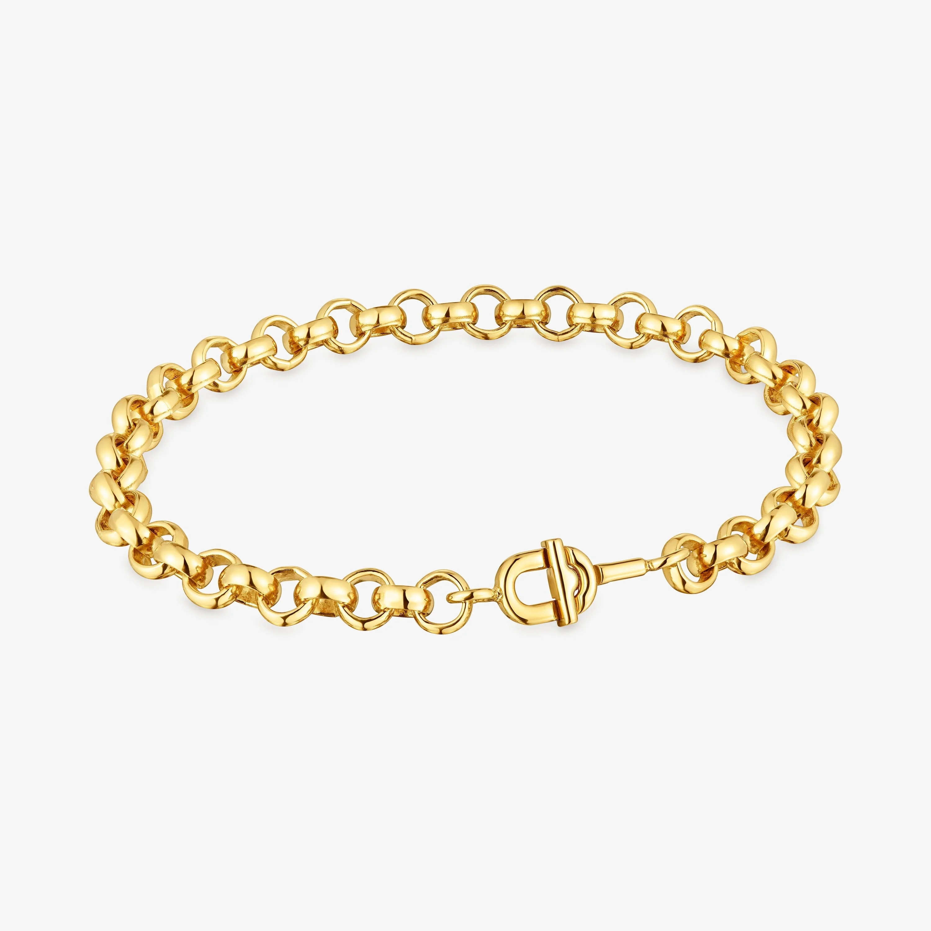 17.5 cm 18K gold vermeil Chain bracelet TOUS MANIFESTO - 1