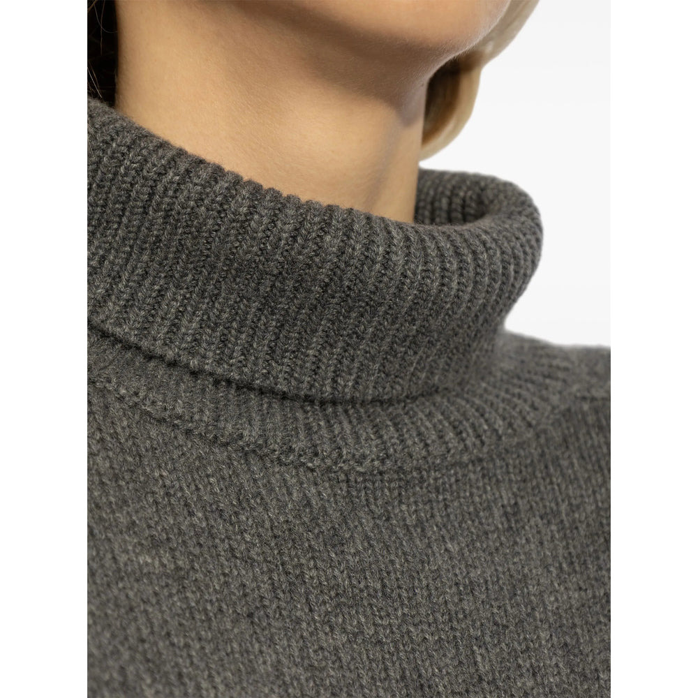 Lisa Yang Grey Knitwear - Jumpers Women - 2