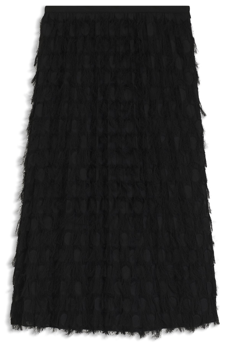 PENCIL SKIRT IN FEATHER JACQUARD 1