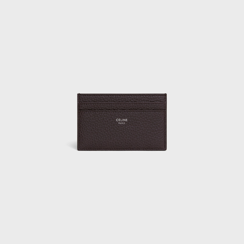 MEDIUM CARD HOLDER IN GRAINED CALFSKIN 1