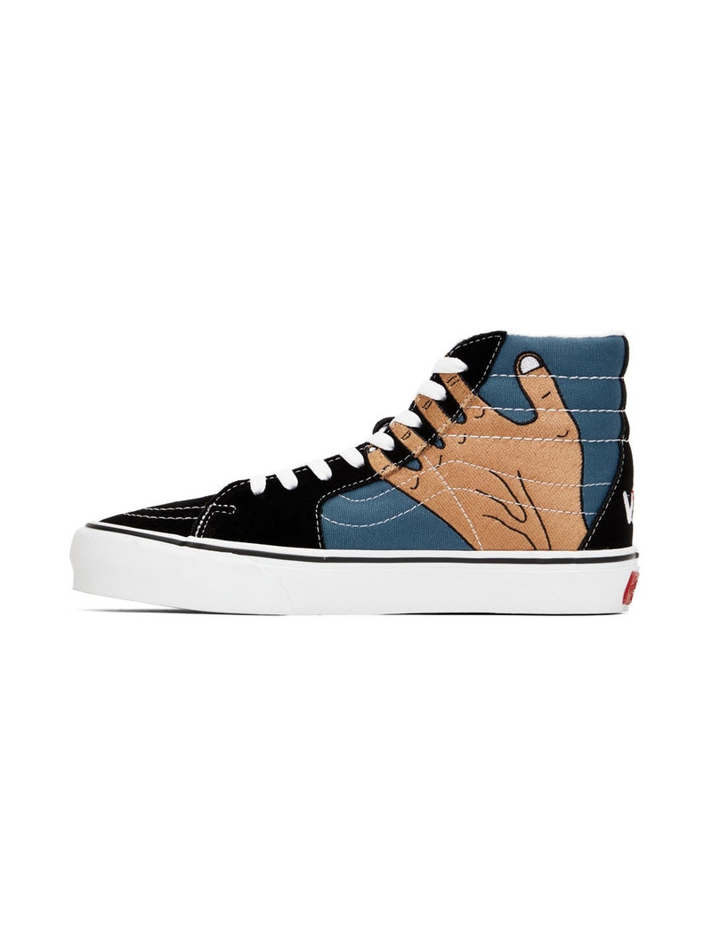 Vans Black & Blue Imran Potato Edition SK8-Hi VR3 LX Sneakers outlook
