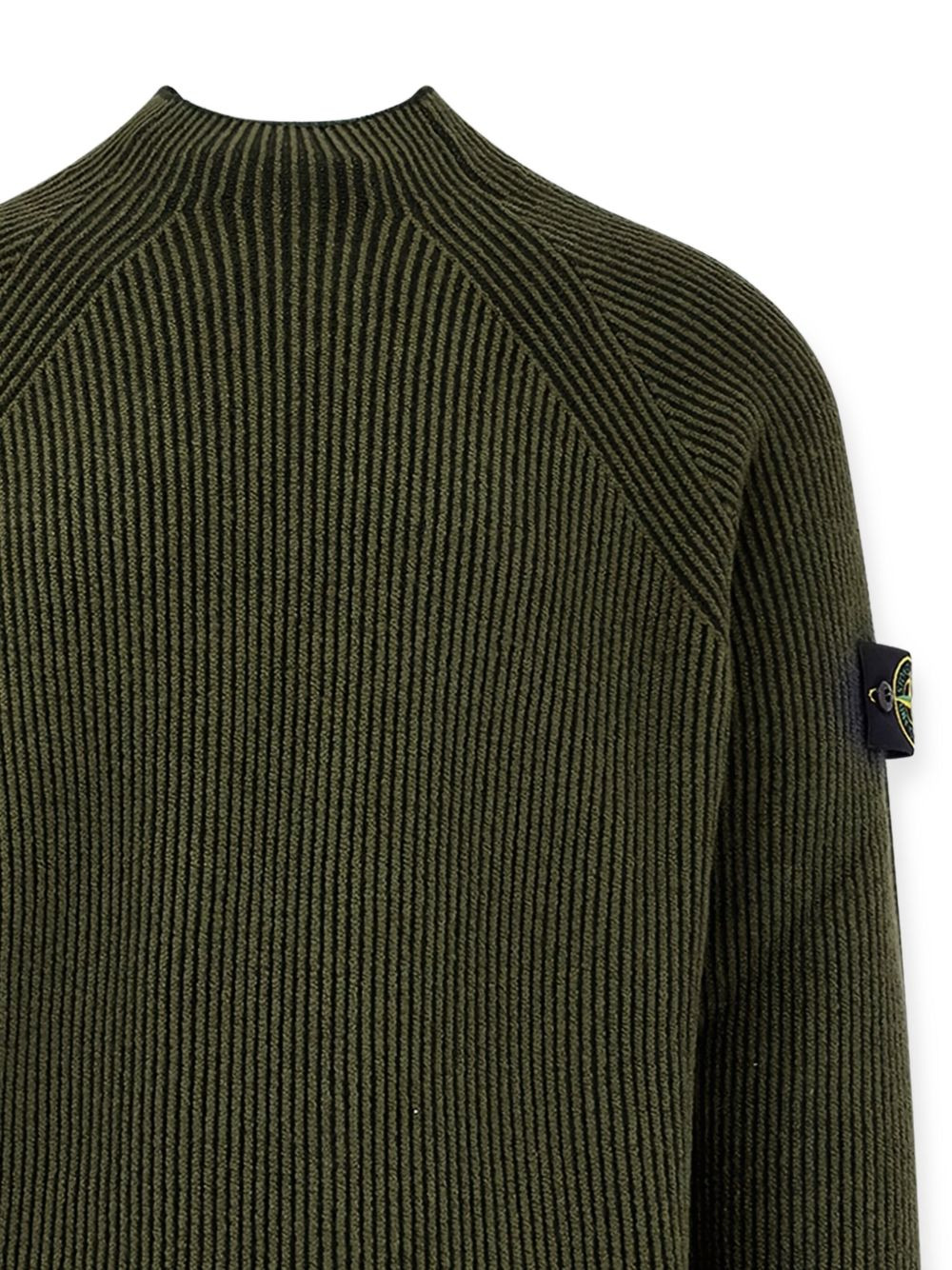 5100023 ribbed mock-neck sweater - 2