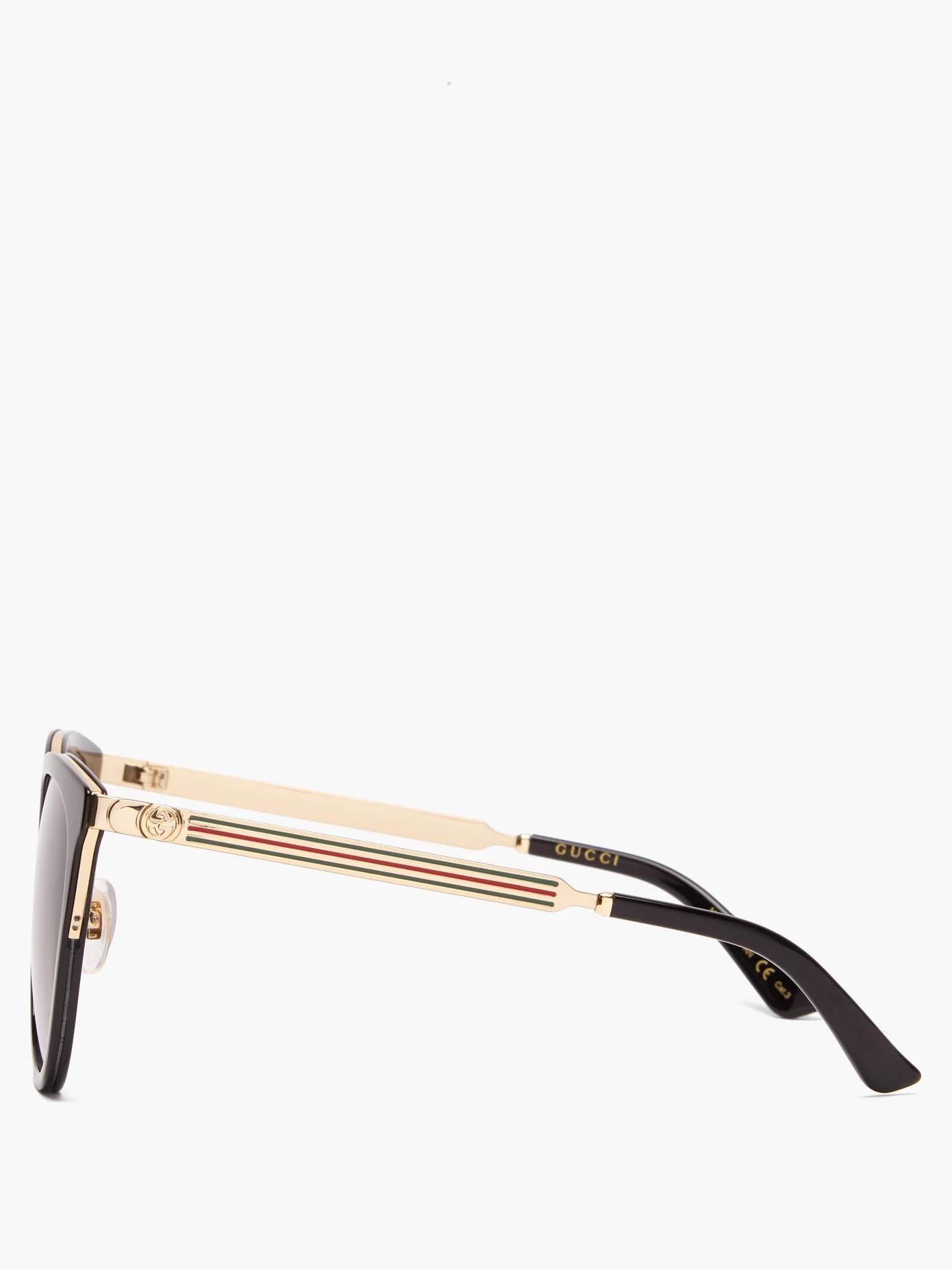 Oversized acetate cat-eye sunglasses - 3