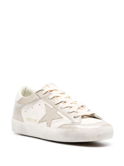 Golden Goose Super-Star panelled leather sneakers outlook