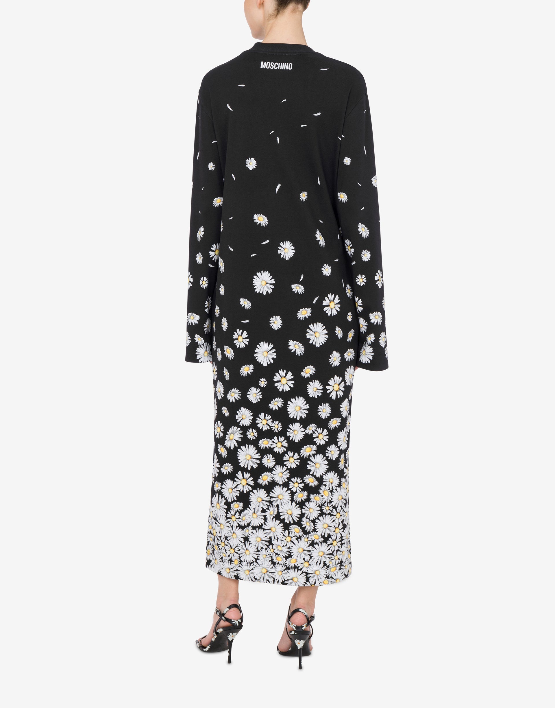 LONG INTERLOCK DRESS DAISY DEGRADÉ - 2