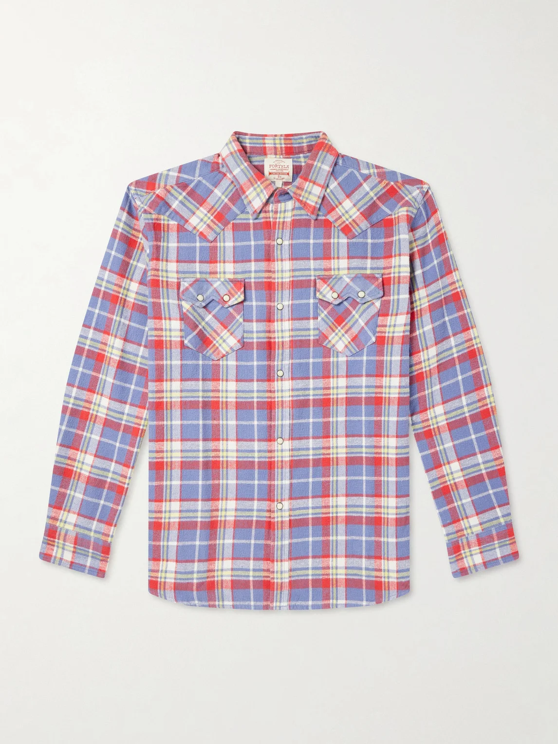Josh Checked Cotton Shirt - 1