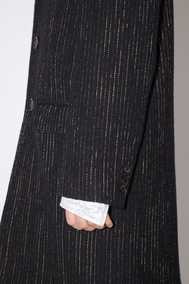 Single-breasted coat - Black 5