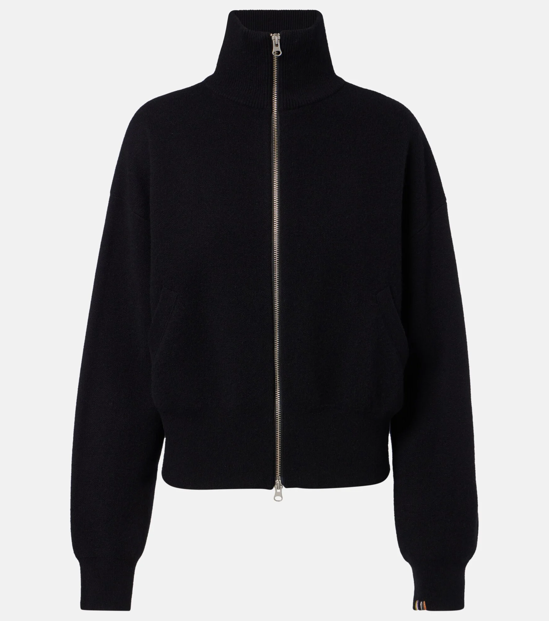 N°385 Xtra Cute cashmere zip-up sweater - 1