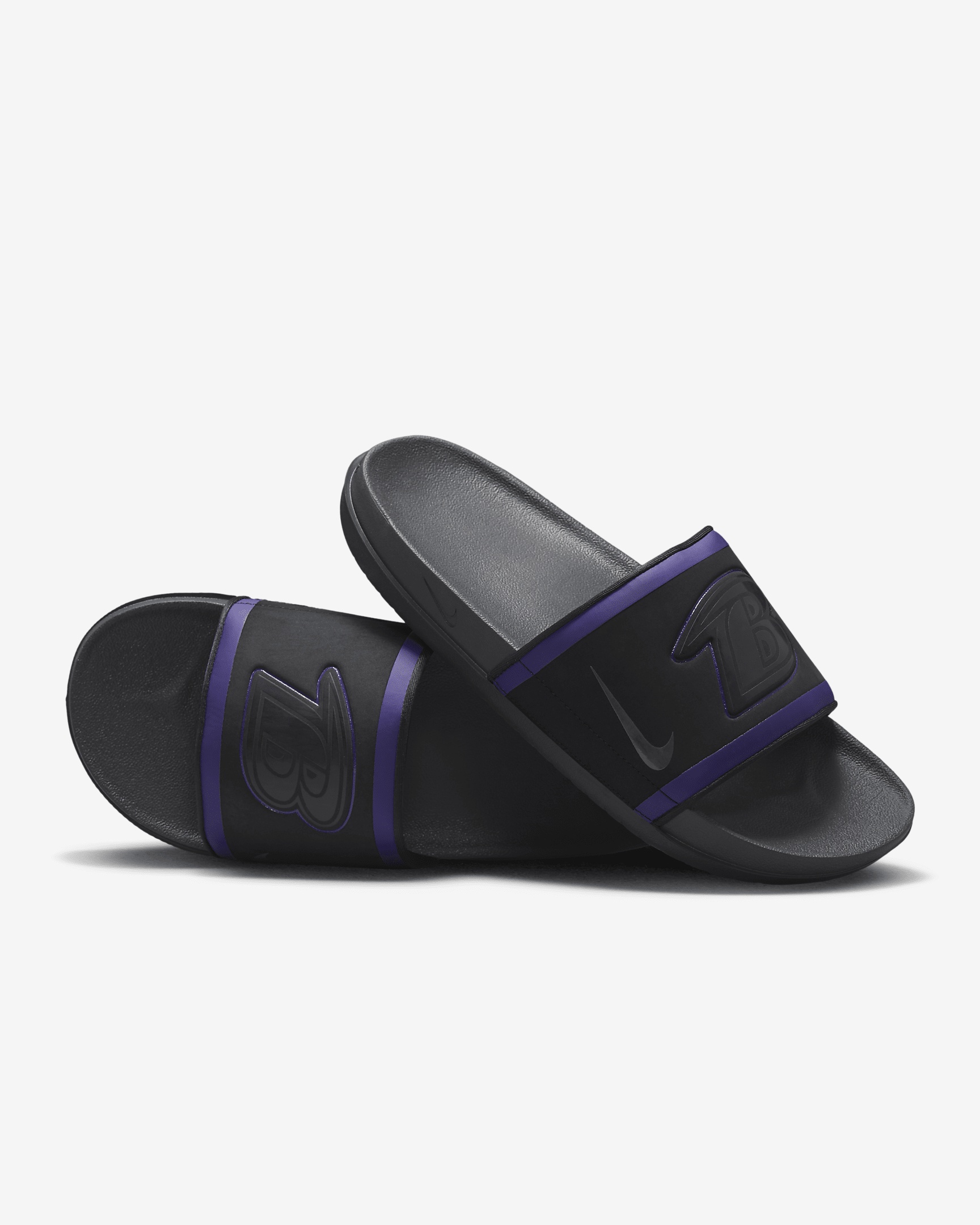 Nike Offcourt (NFL Baltimore Ravens) Slide - 1