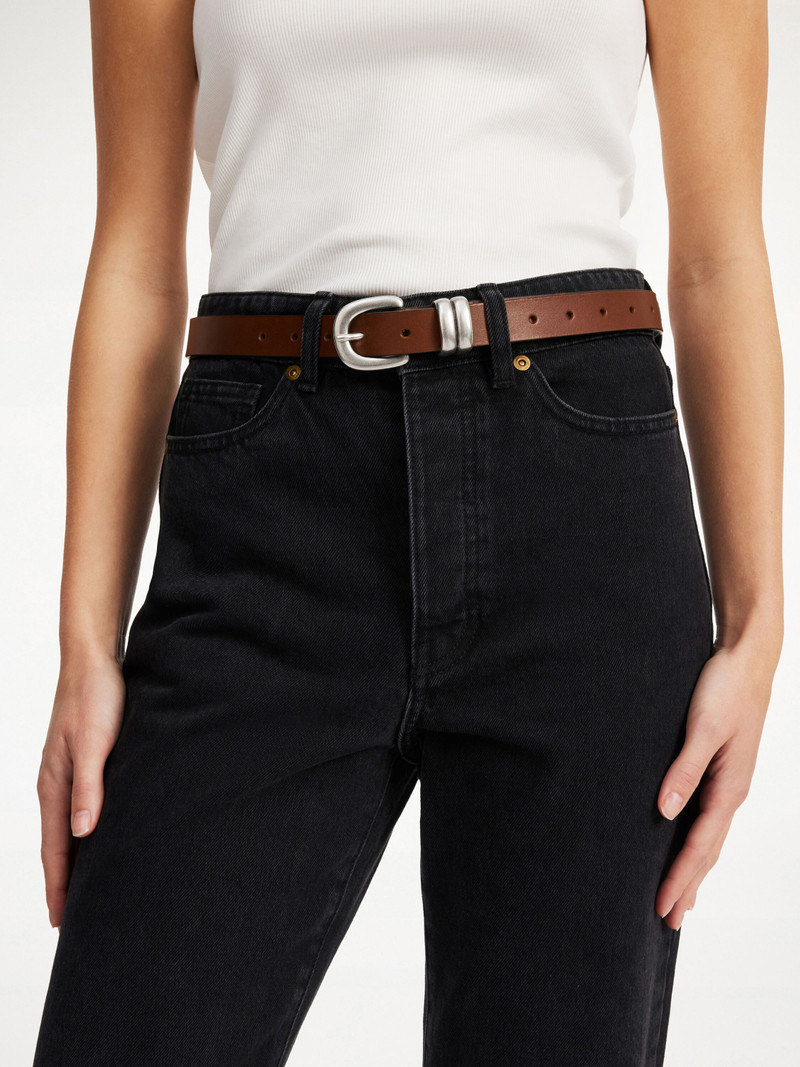 BY MALENE BIRGER Zoilo leather belt outlook