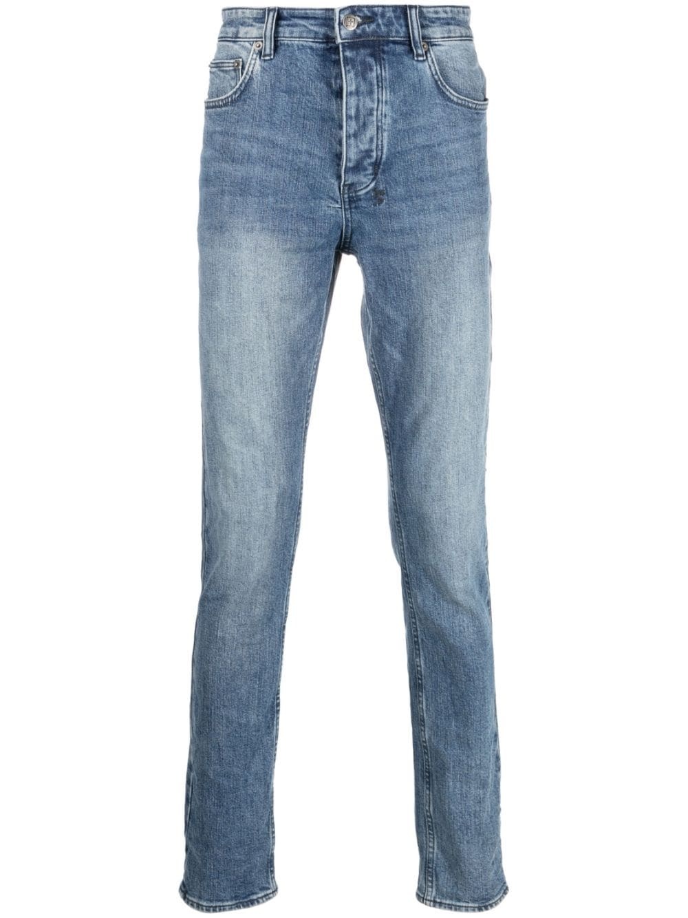 mid-rise slim-fit jeans - 1