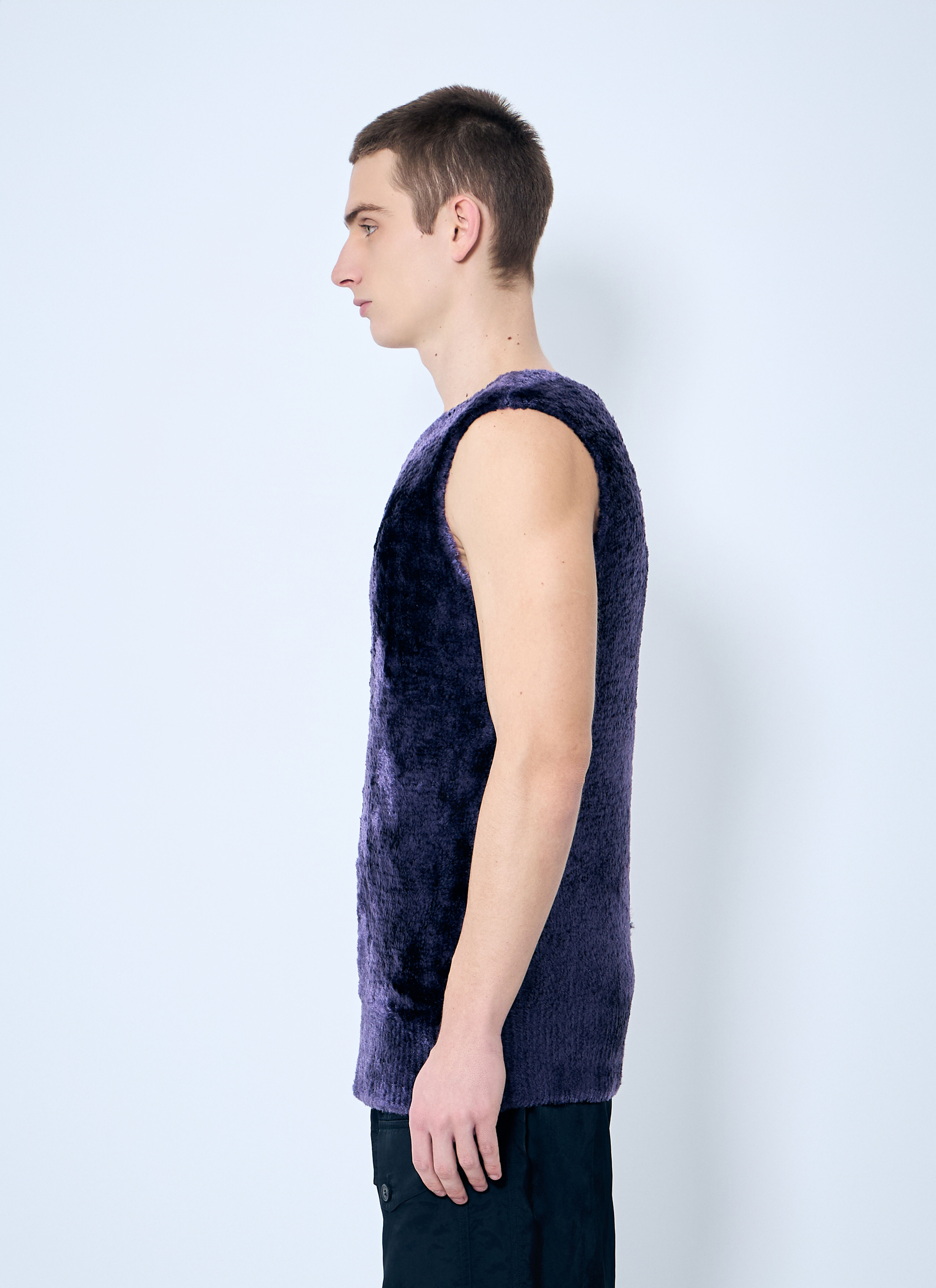Fluffy Knit Top - 3