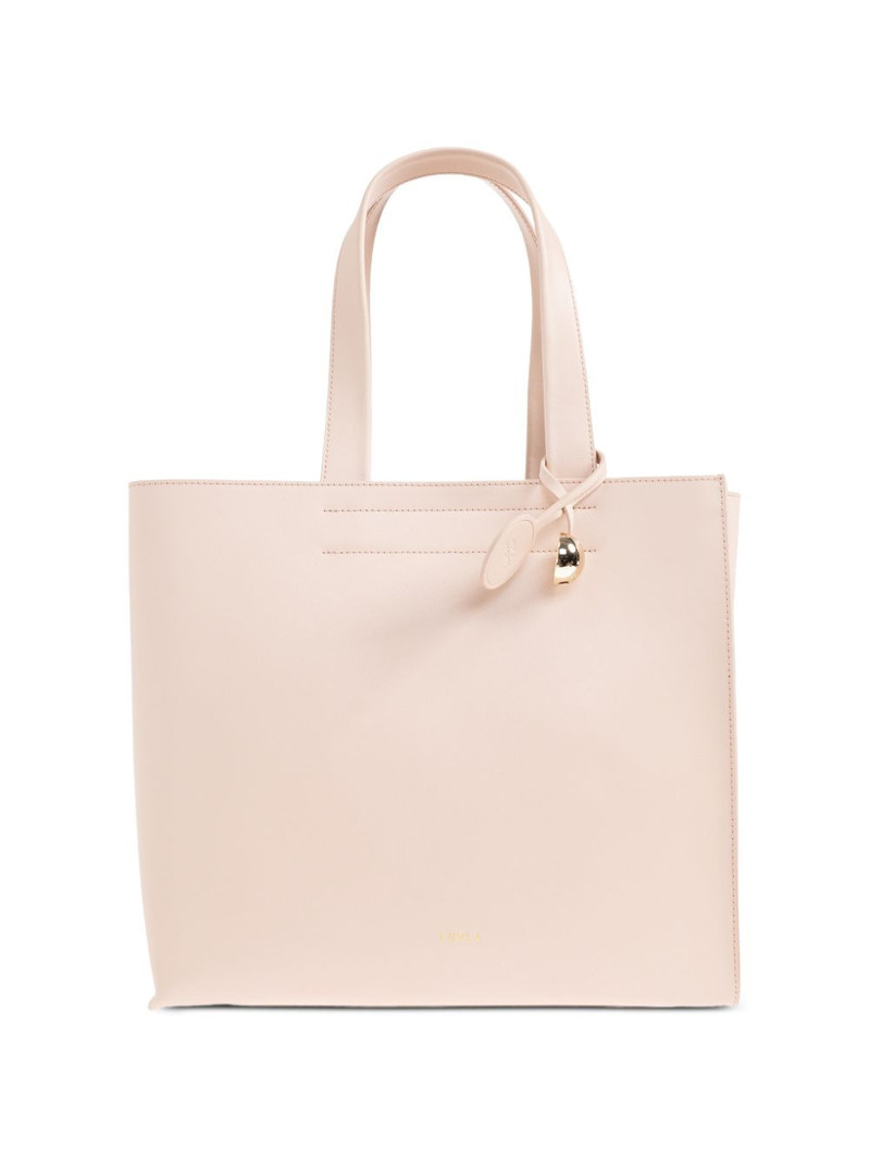 top handle charm tote bag 1