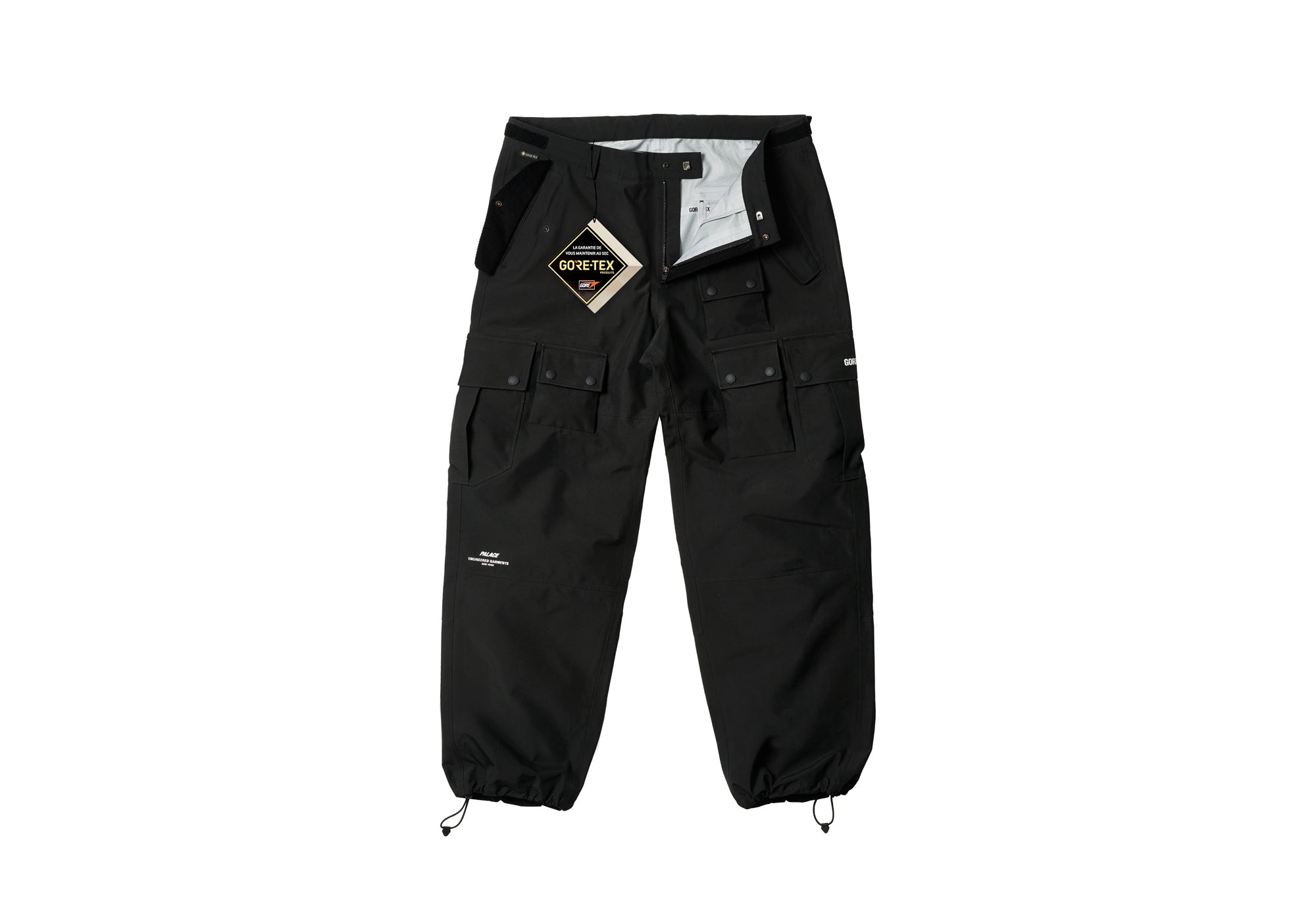 PALACE ENGINEERED GARMENTS GORE-TEX FA PANT BLACK - 3