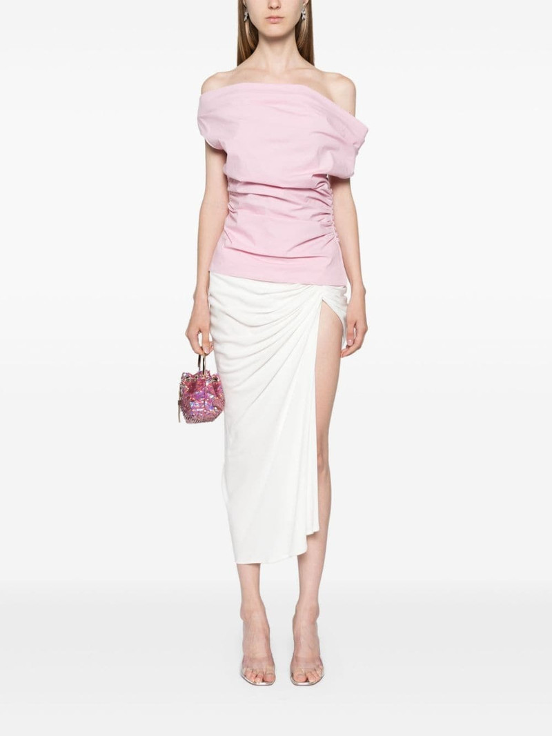 MAGDA BUTRYM draped off-shoulder top outlook