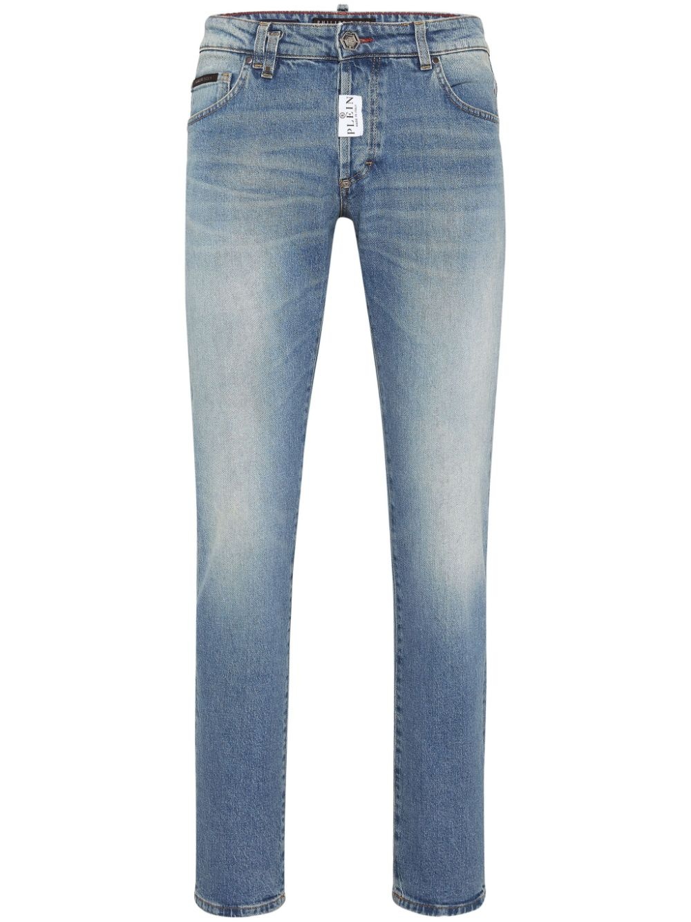 straight-cut jeans - 1