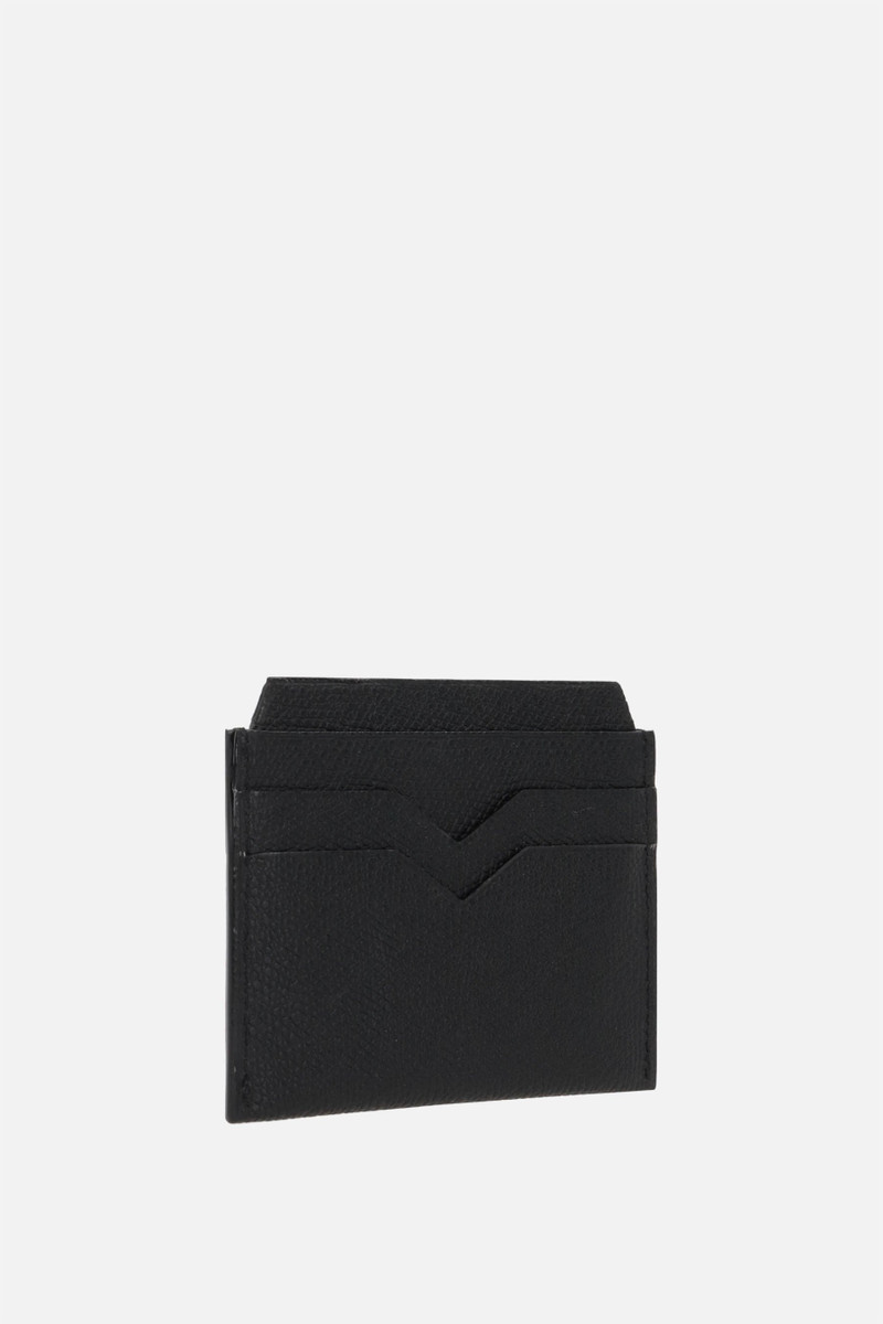 Valextra GRAINY LEATHER CARD CASE outlook