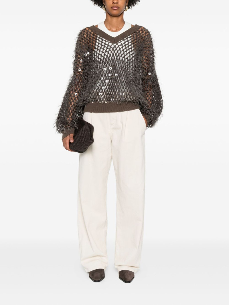 Brunello Cucinelli pleated pocket trousers outlook