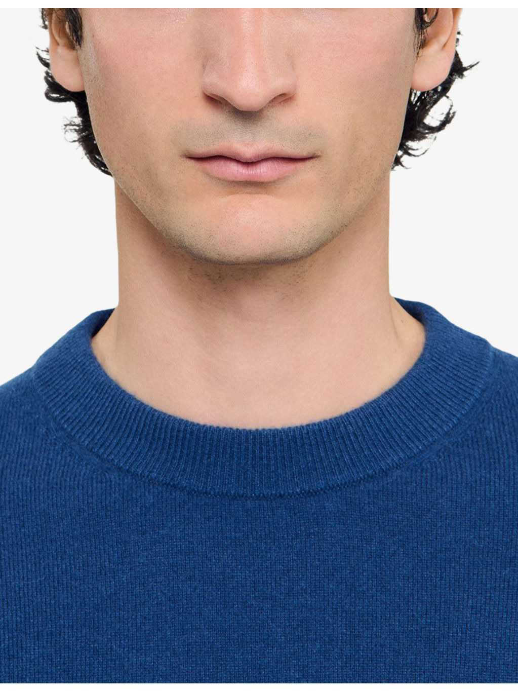 Long-sleeve crewneck cashmere jumper - 5