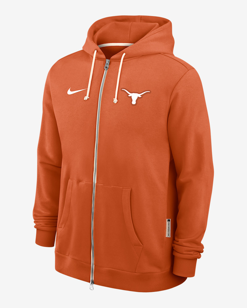Texas Sideline Men's Nike Dri-FIT College Full-Zip Hoodie - 1