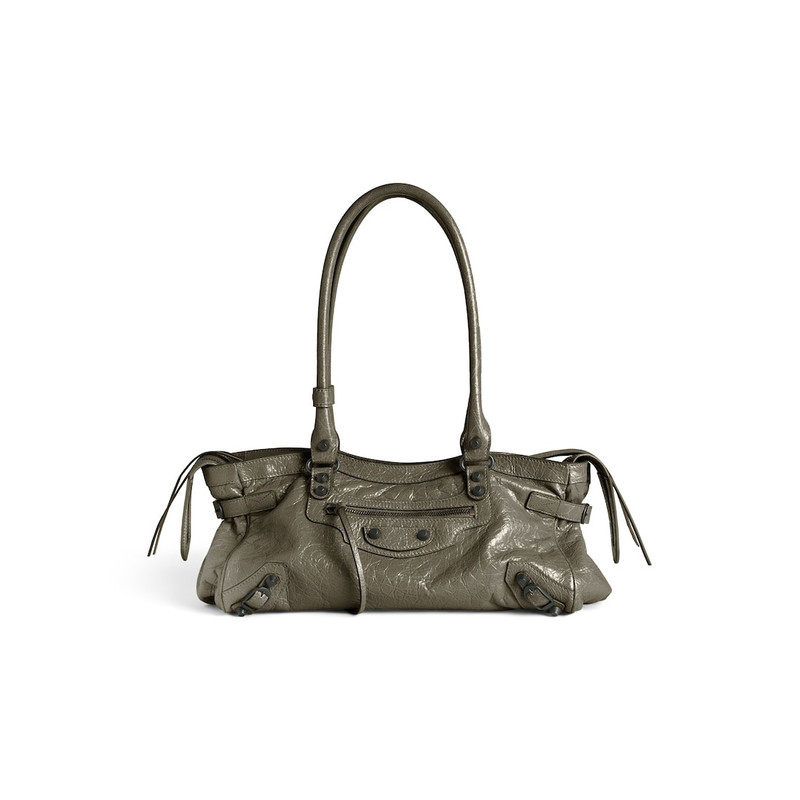 Women's Le City Bag East-west in Army Green 1