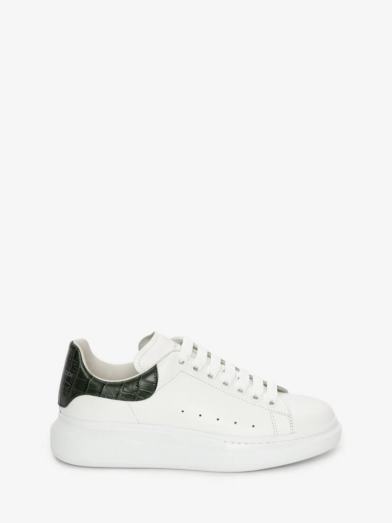 Oversized Sneaker in Green - 1