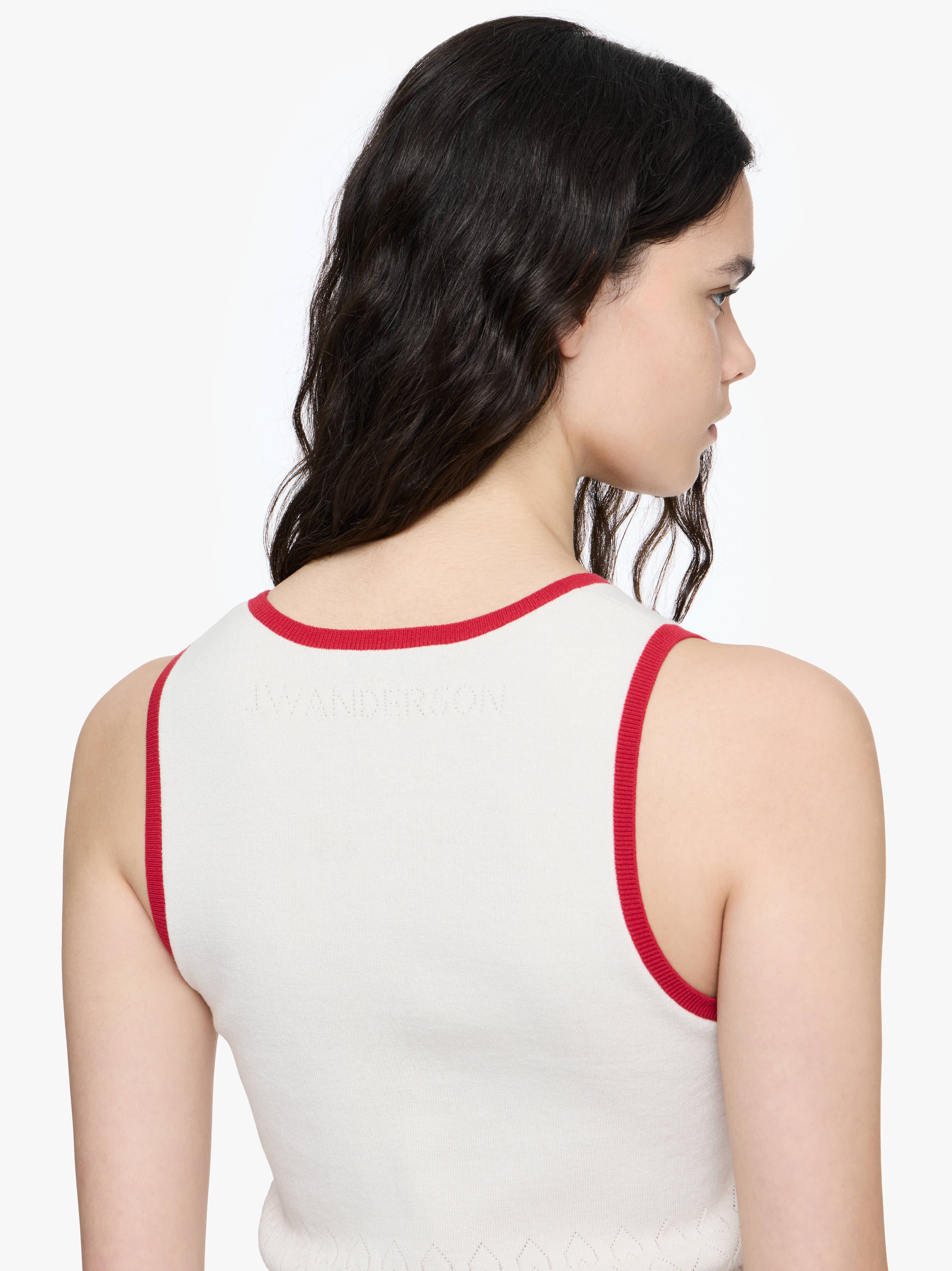CONTRAST TRIM VEST - 4