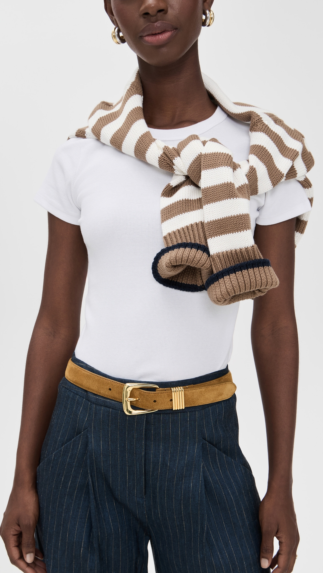 Suede Harness Belt - 2
