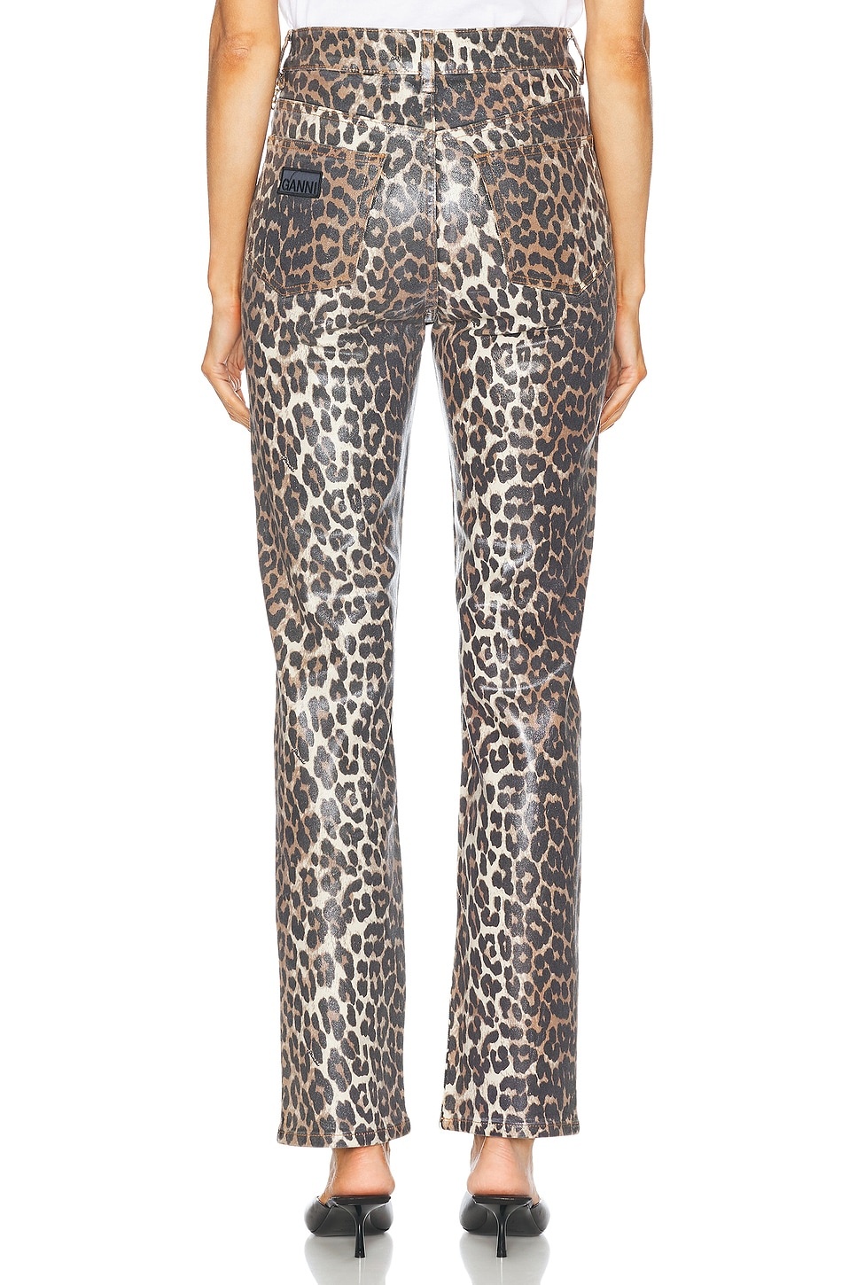 Foil Print Carri Chain Pant - 4