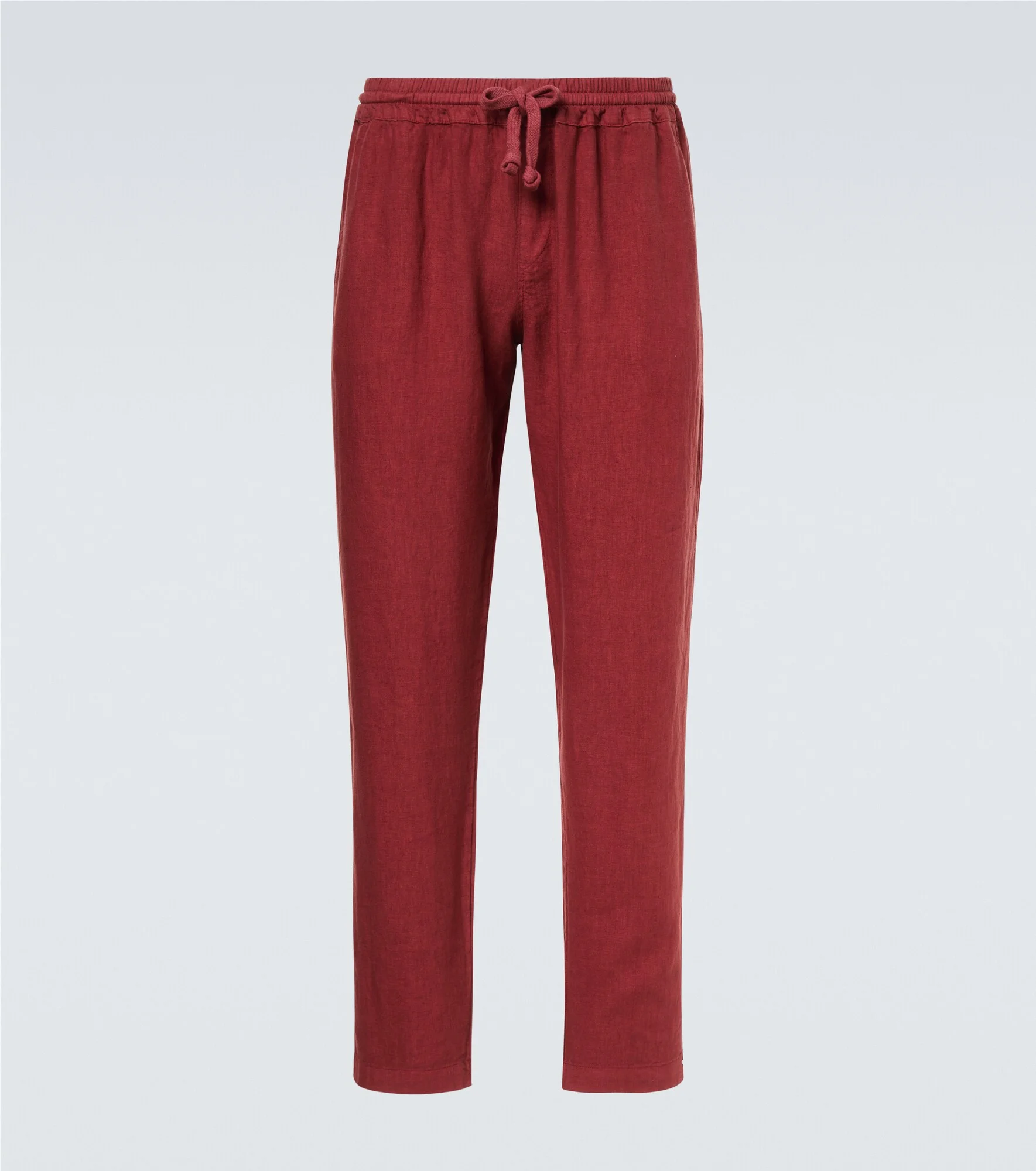 Linen tapered pants - 1