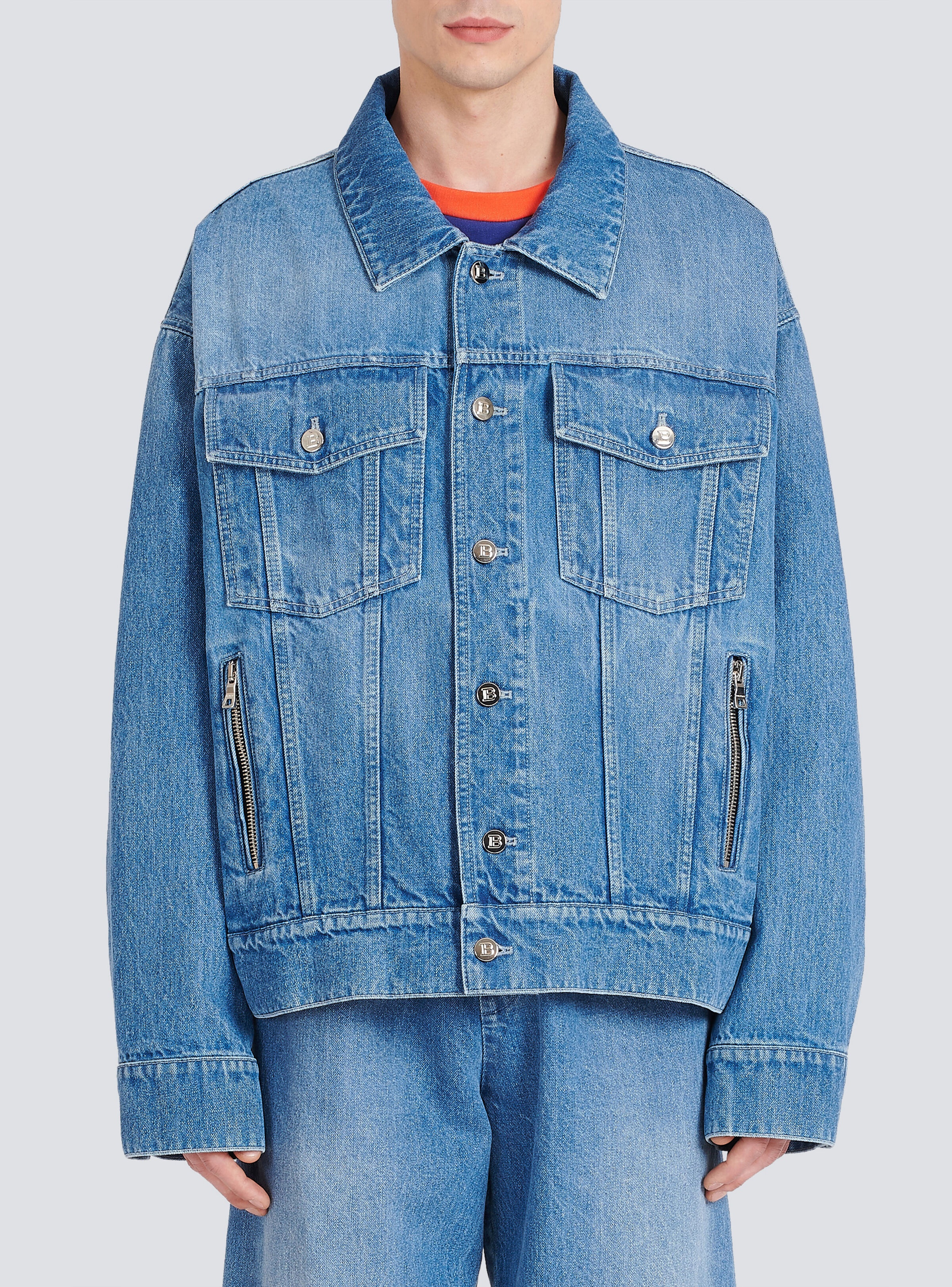 Unisex - Pokémon print denim jacket - 6