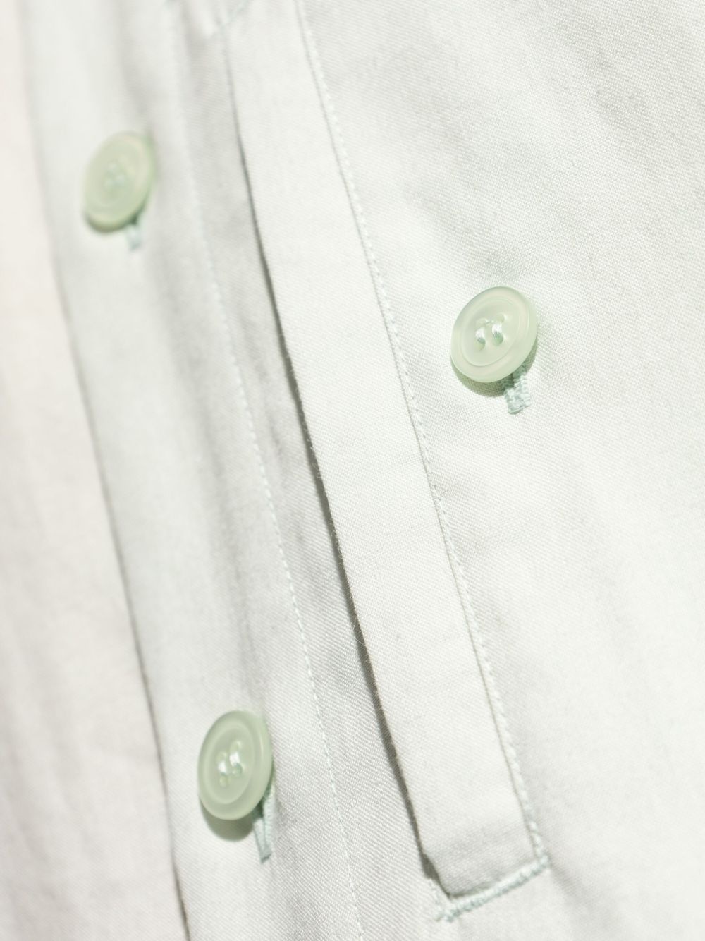 PL Ramie folded-yoke shirt - 5