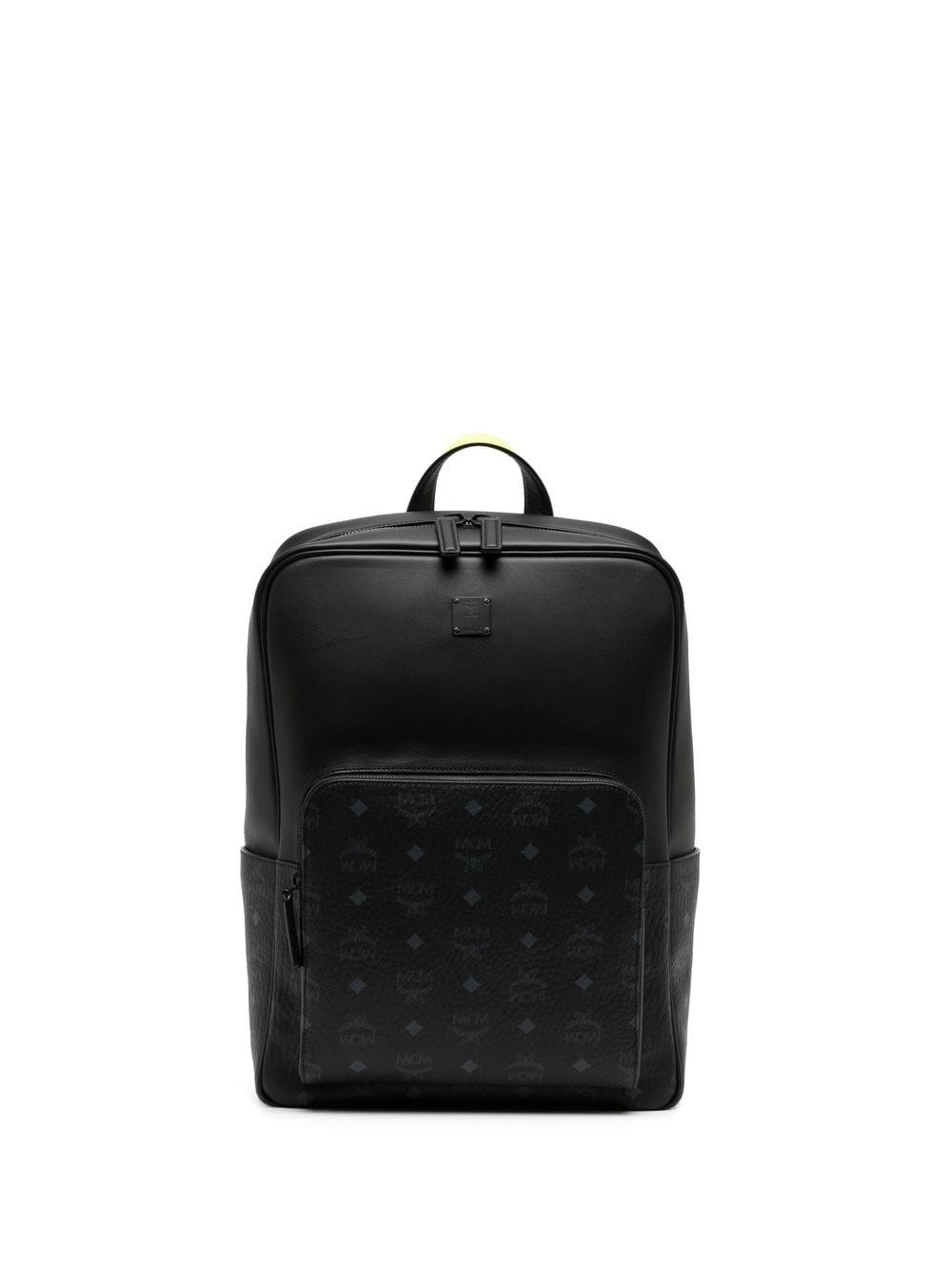 medium Aren leather-panelled backpack - 1