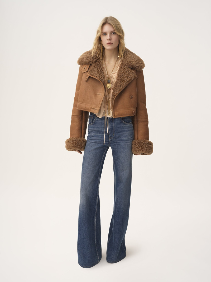 CROPPED BOXY JACKET IN LEATHER 3