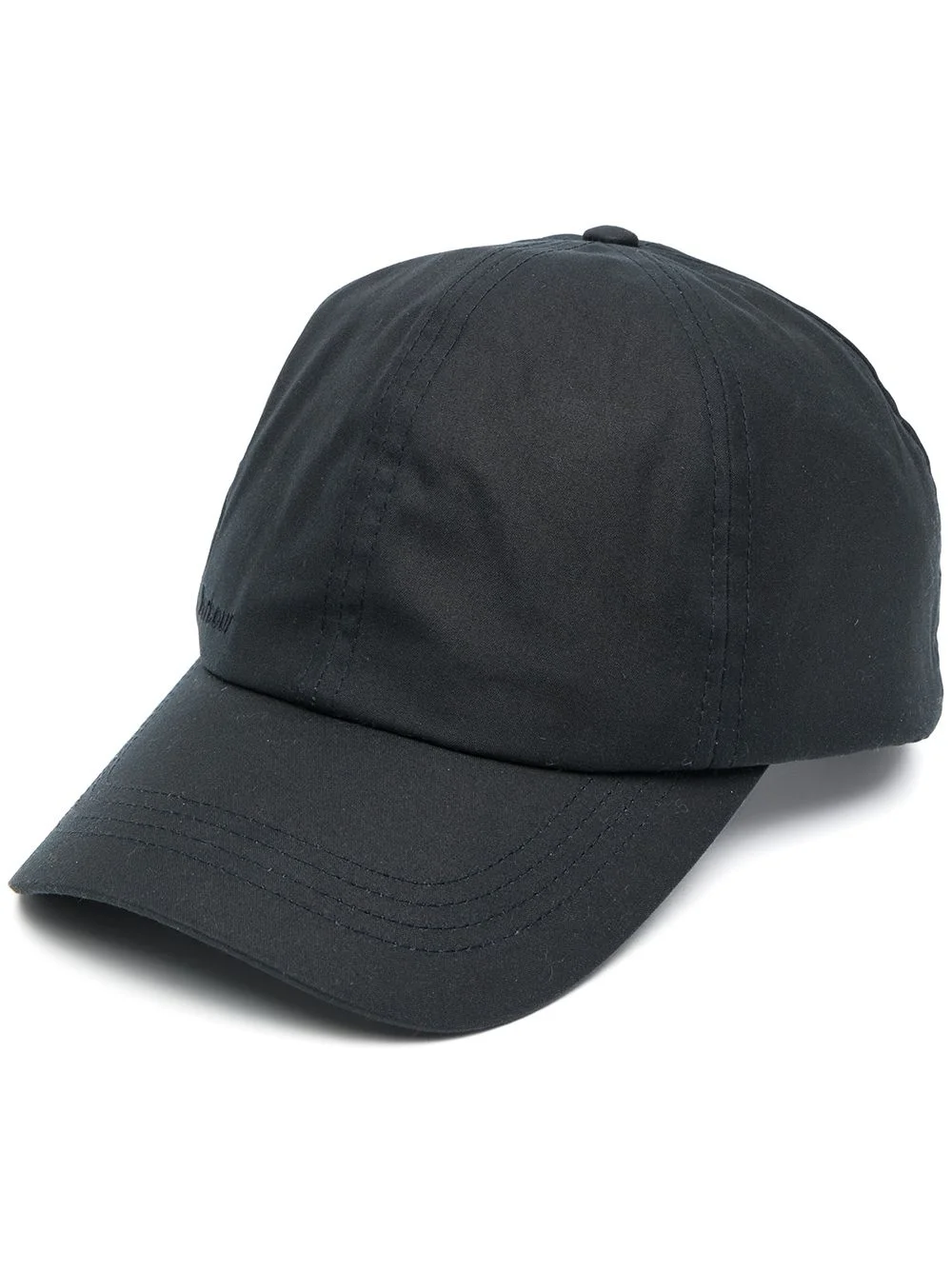 cotton logo-embroidered cap - 1